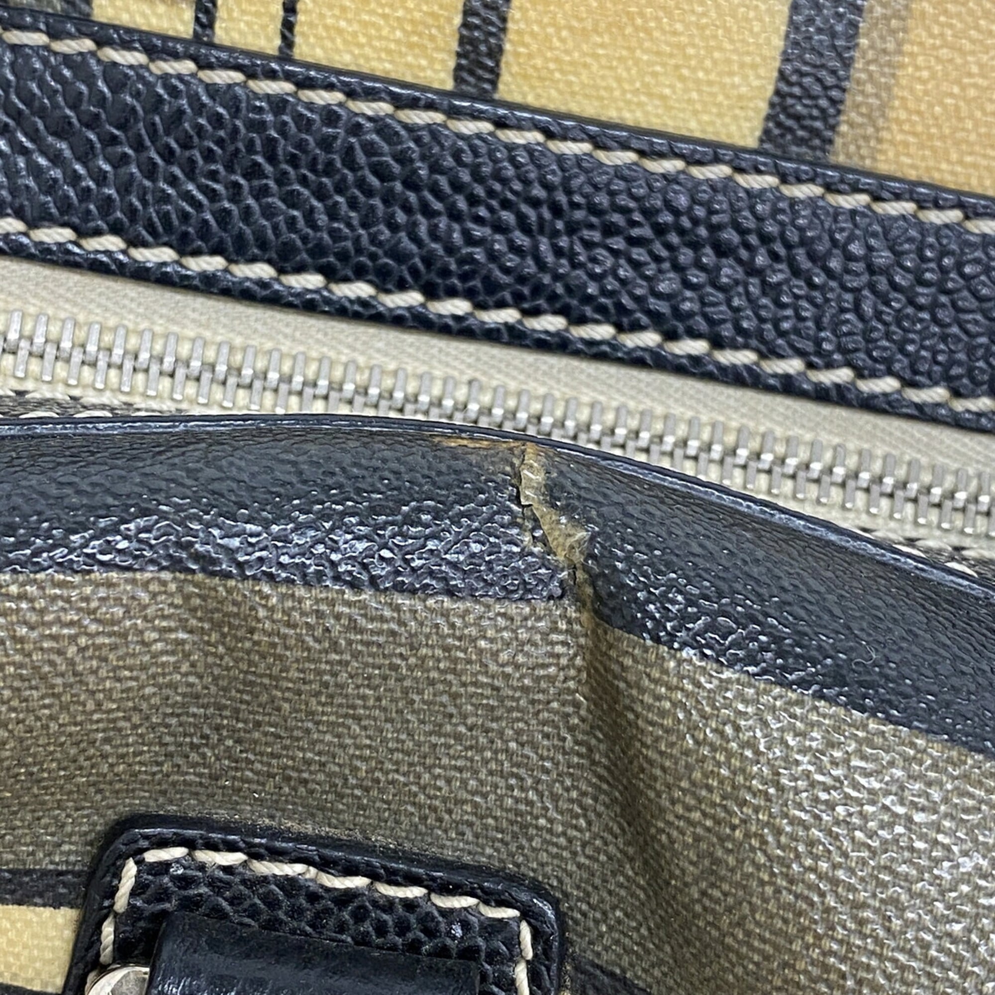 Chanel Beige Pvc Handbag (Pre-Owned)