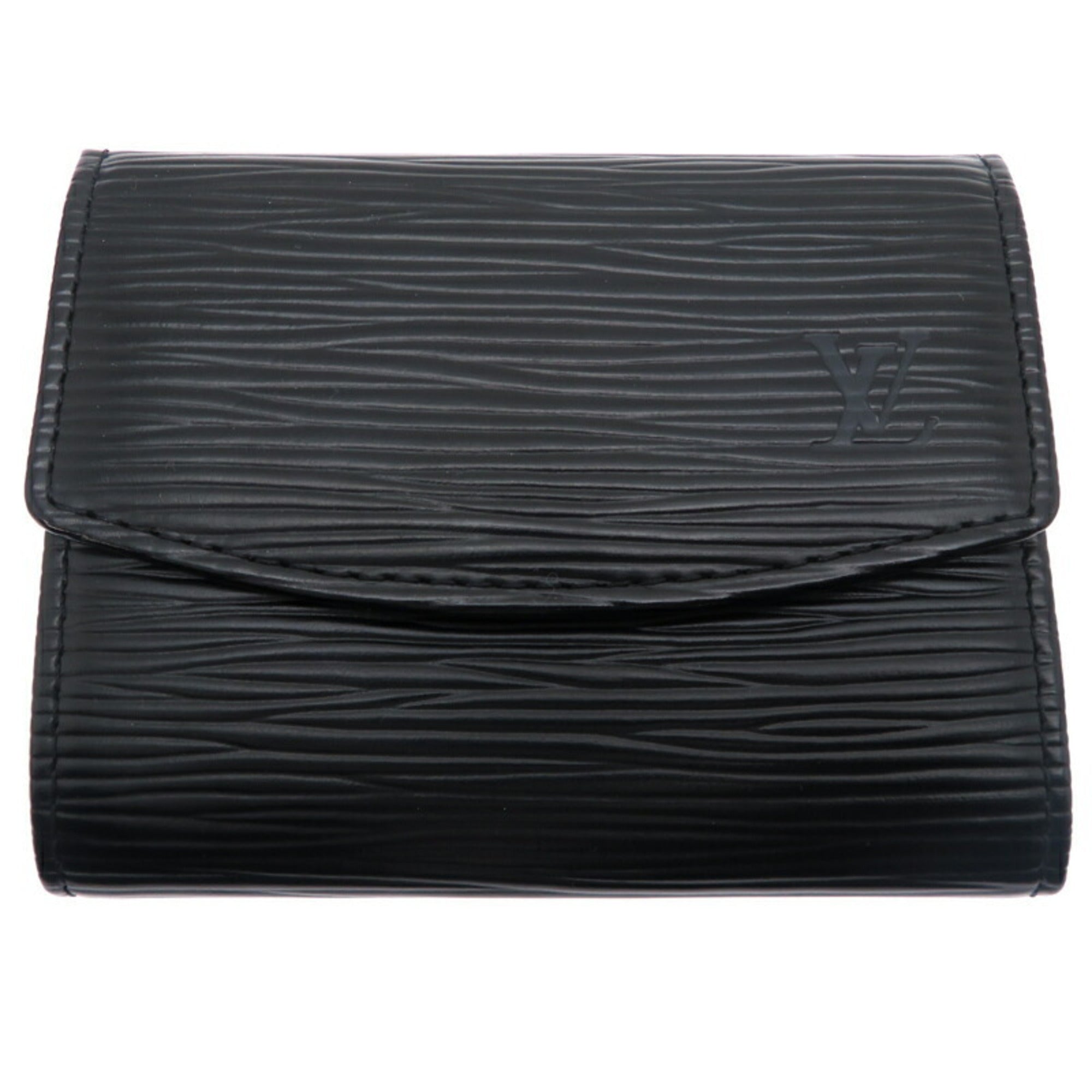 Louis Vuitton Black Epi Leather Coin Purse/Coin Case (Pre-Owned)