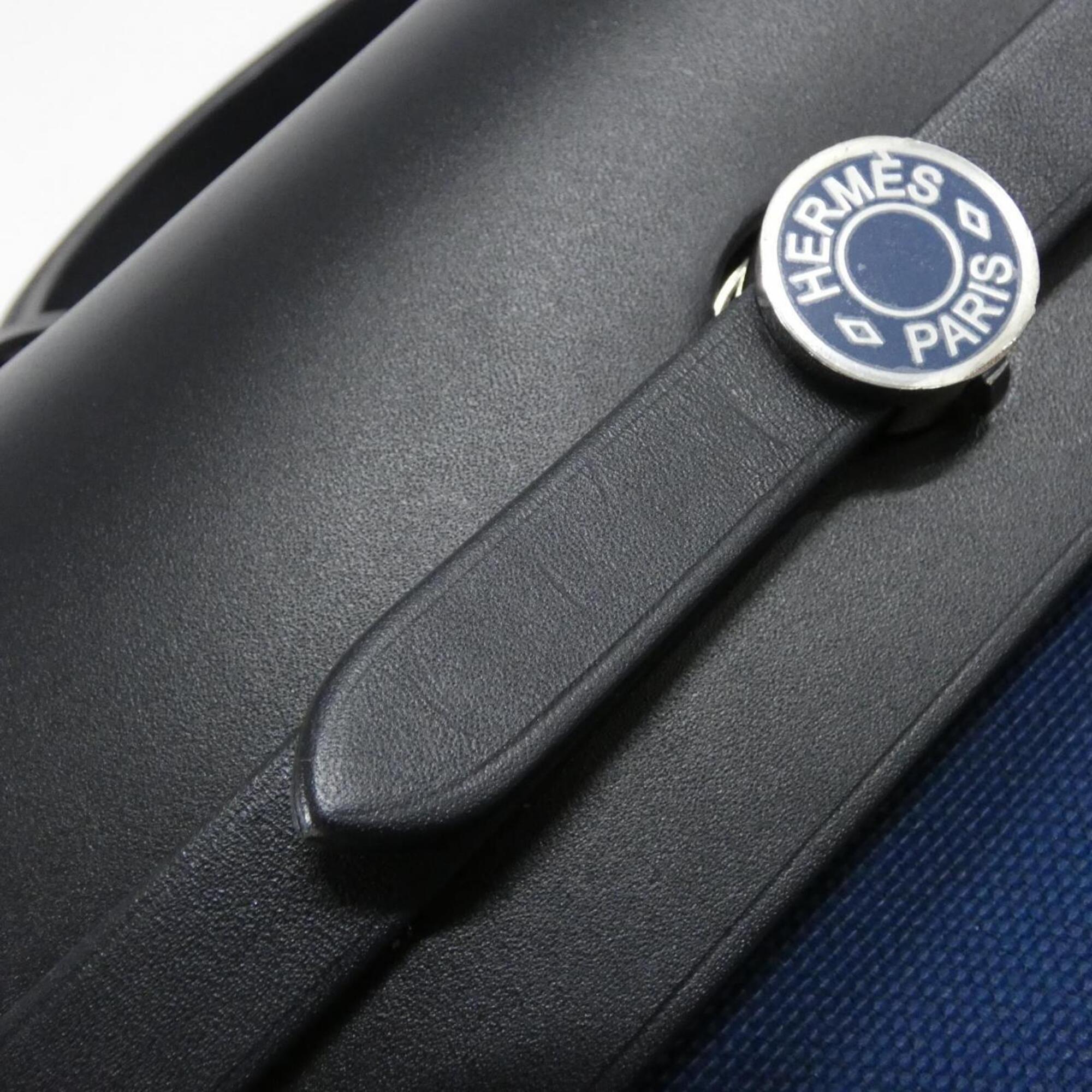 Hermes Blue Indigo Deep Blue Backpack Pouch (Pre-Owned)