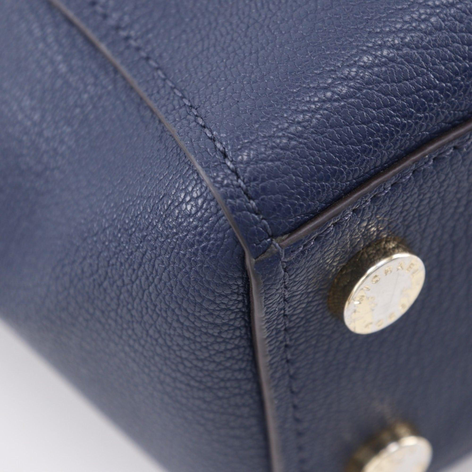 Michael Kors Navy Leather Handbag (Pre-Owned)