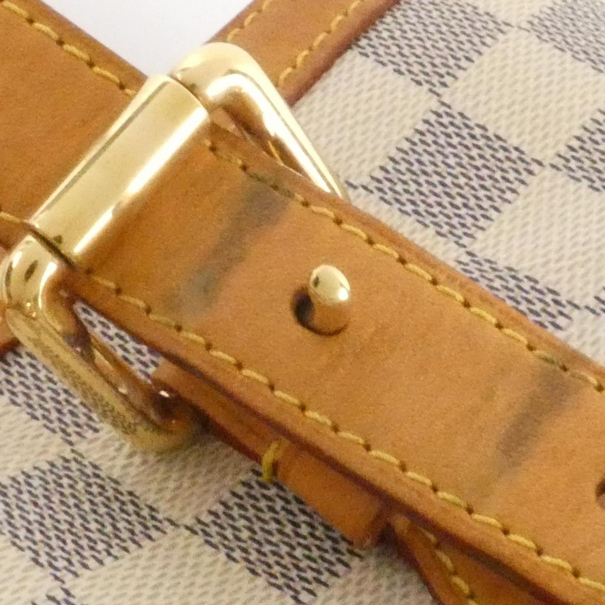 Louis Vuitton Damier Azur Azur Coated Canvas Handbag (Pre-Owned)