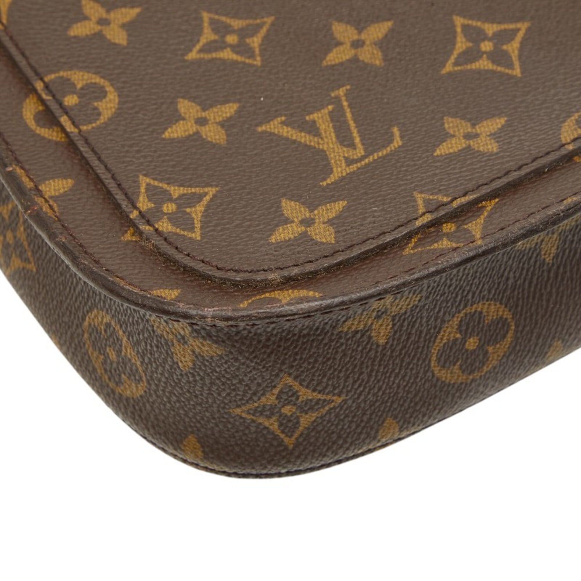 Louis Vuitton Monogram Brown Pvc Leather Shoulder Bag (Pre-Owned)