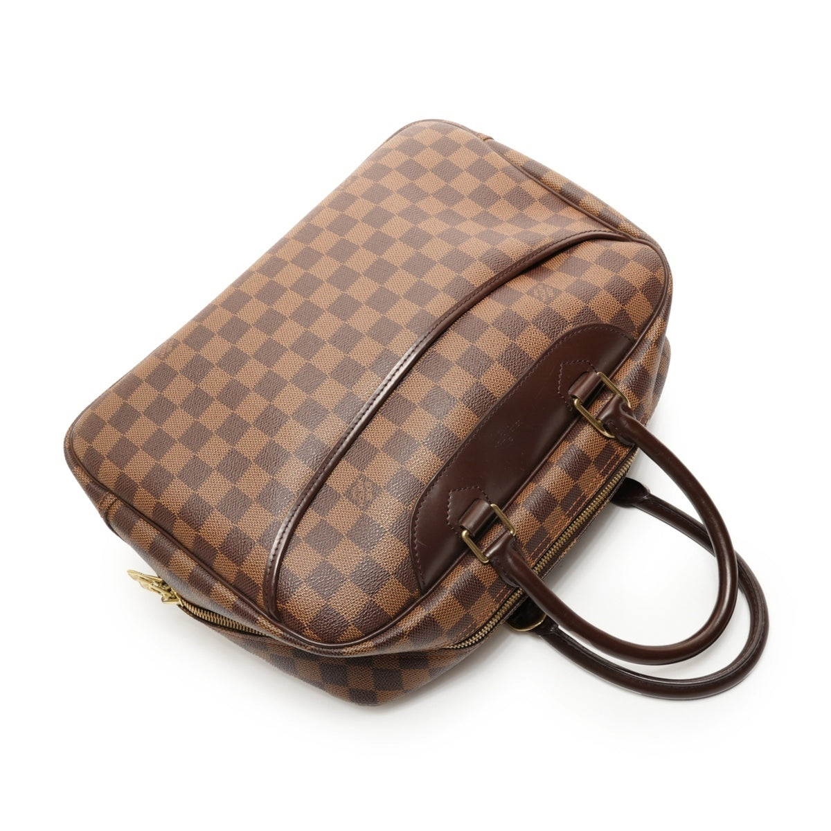 Louis Vuitton Damier Brown Boston Bag Handbag (Pre-Owned)