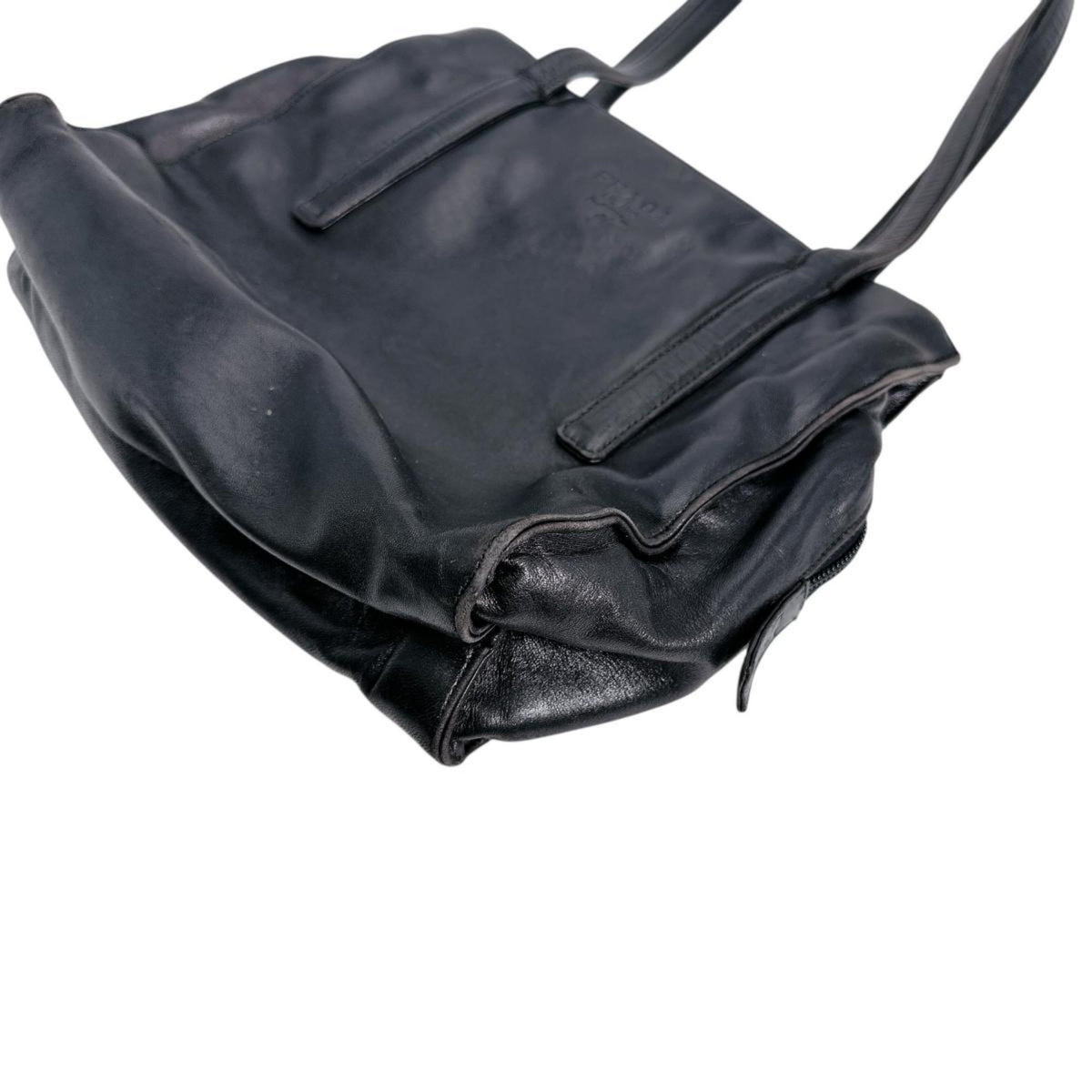 Prada Black Leather Tote Bag (Pre-Owned)