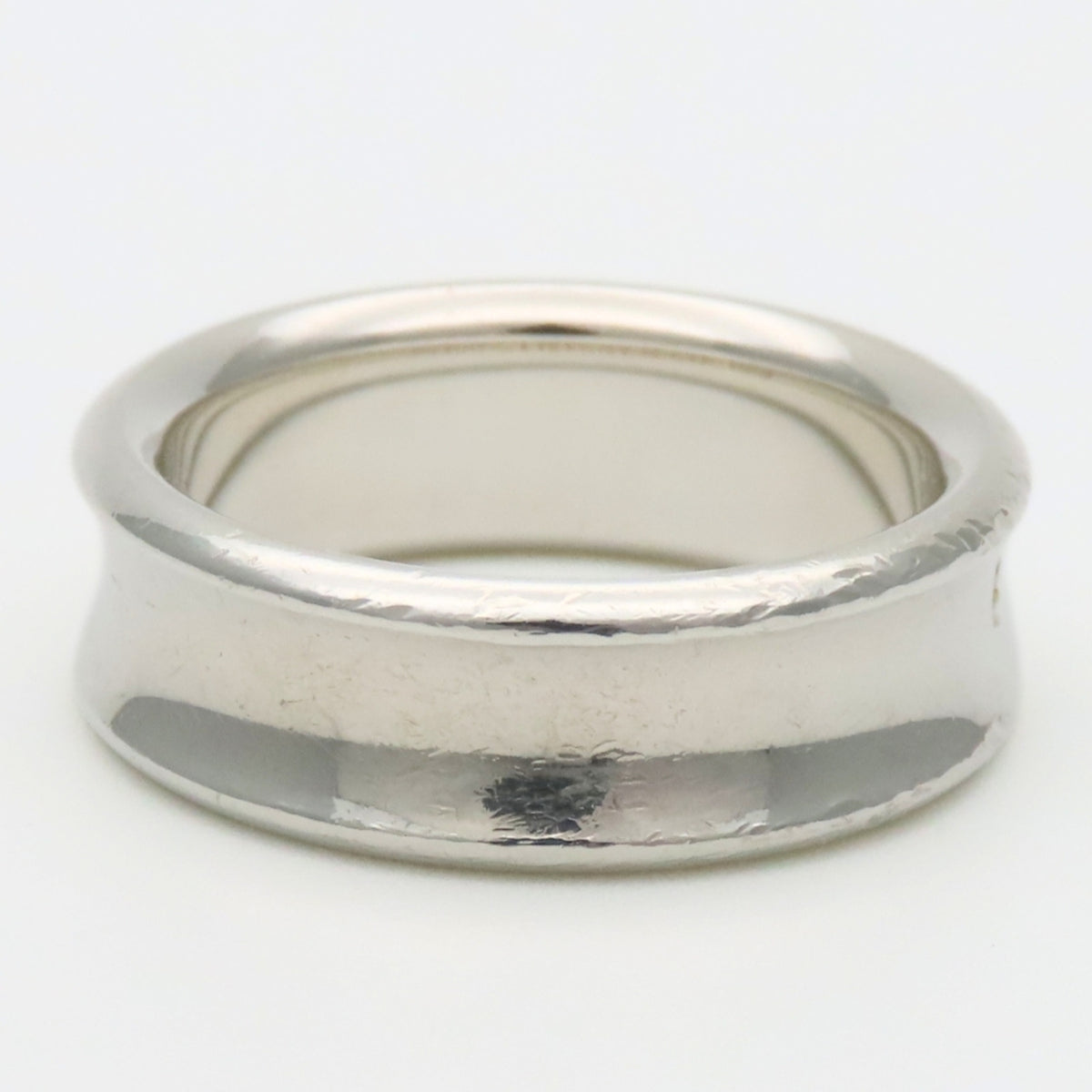 Tiffany Silver Silver 925 Band Ring (Pre-Owned)
