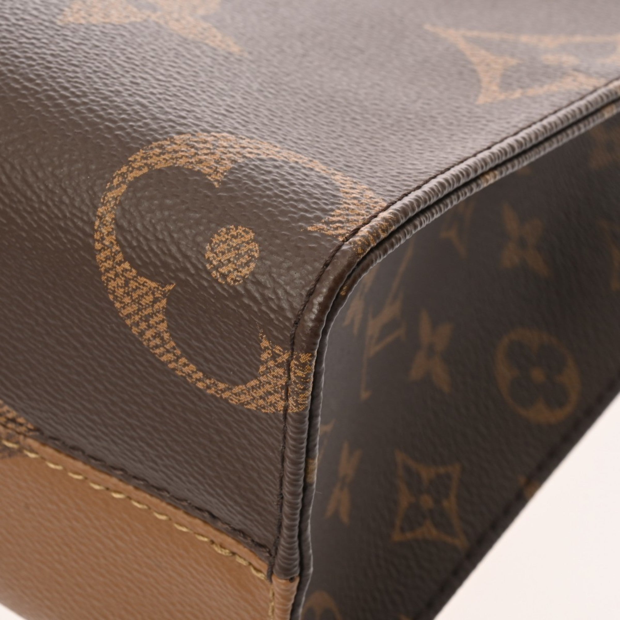 Louis Vuitton Brown Monogram Handbag Pouch (Pre-Owned)