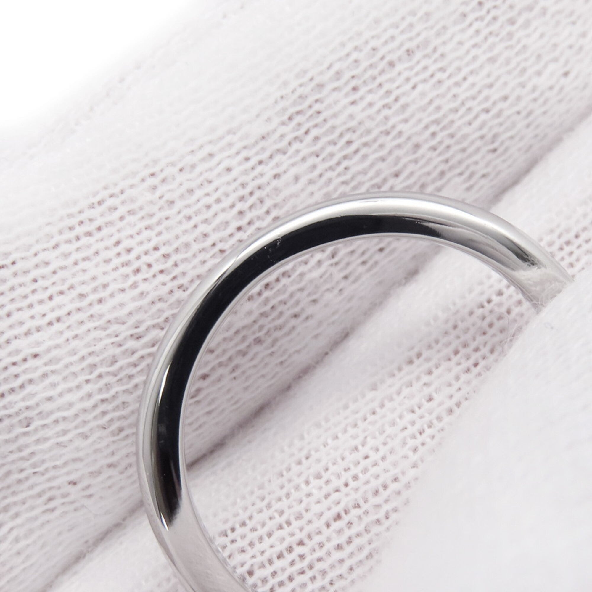 Tiffany Silver Platinum 950 Anniversary Ring (Pre-Owned)