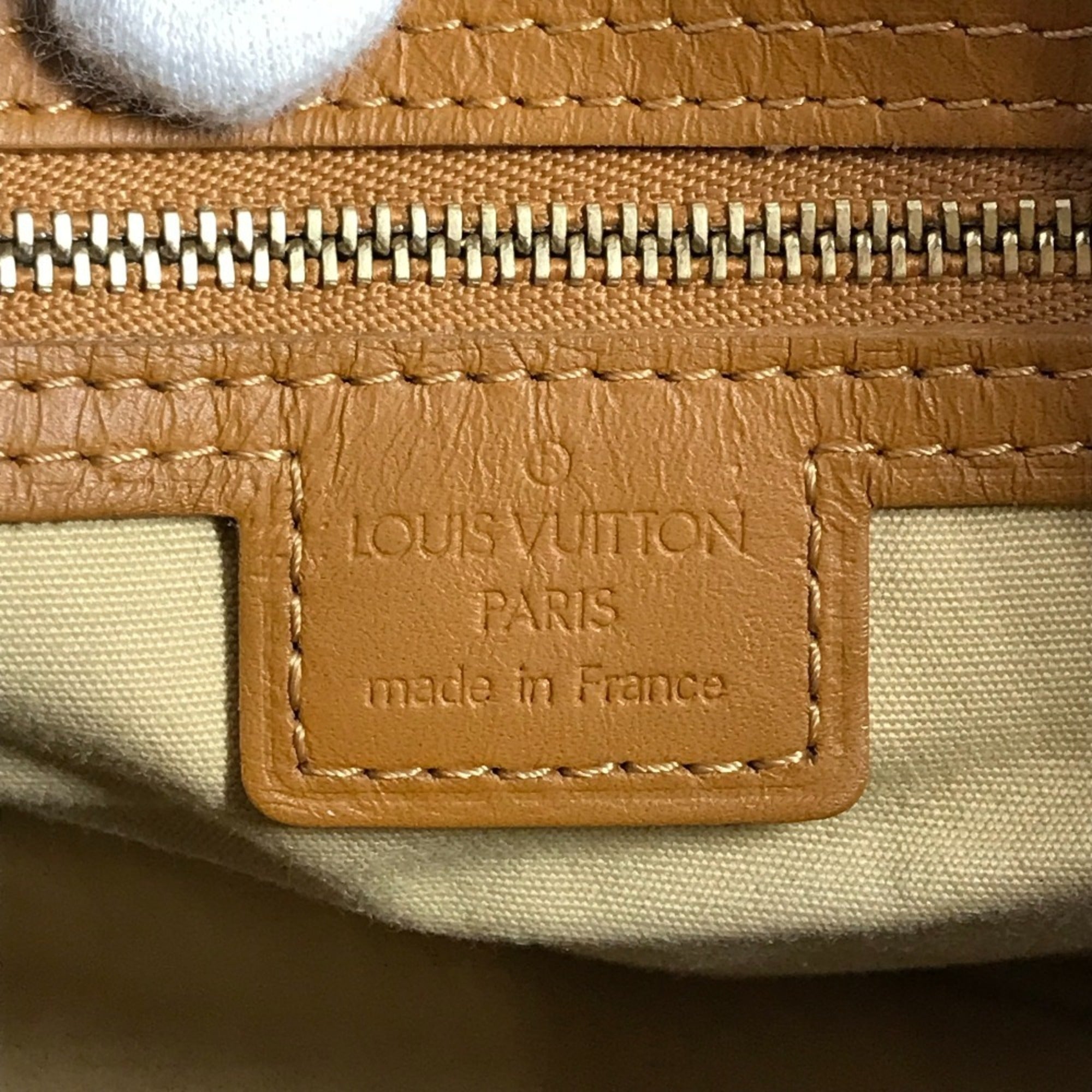 Louis Vuitton Beige Monogram Mini Shoulder Bag Tote Bag (Pre-Owned)
