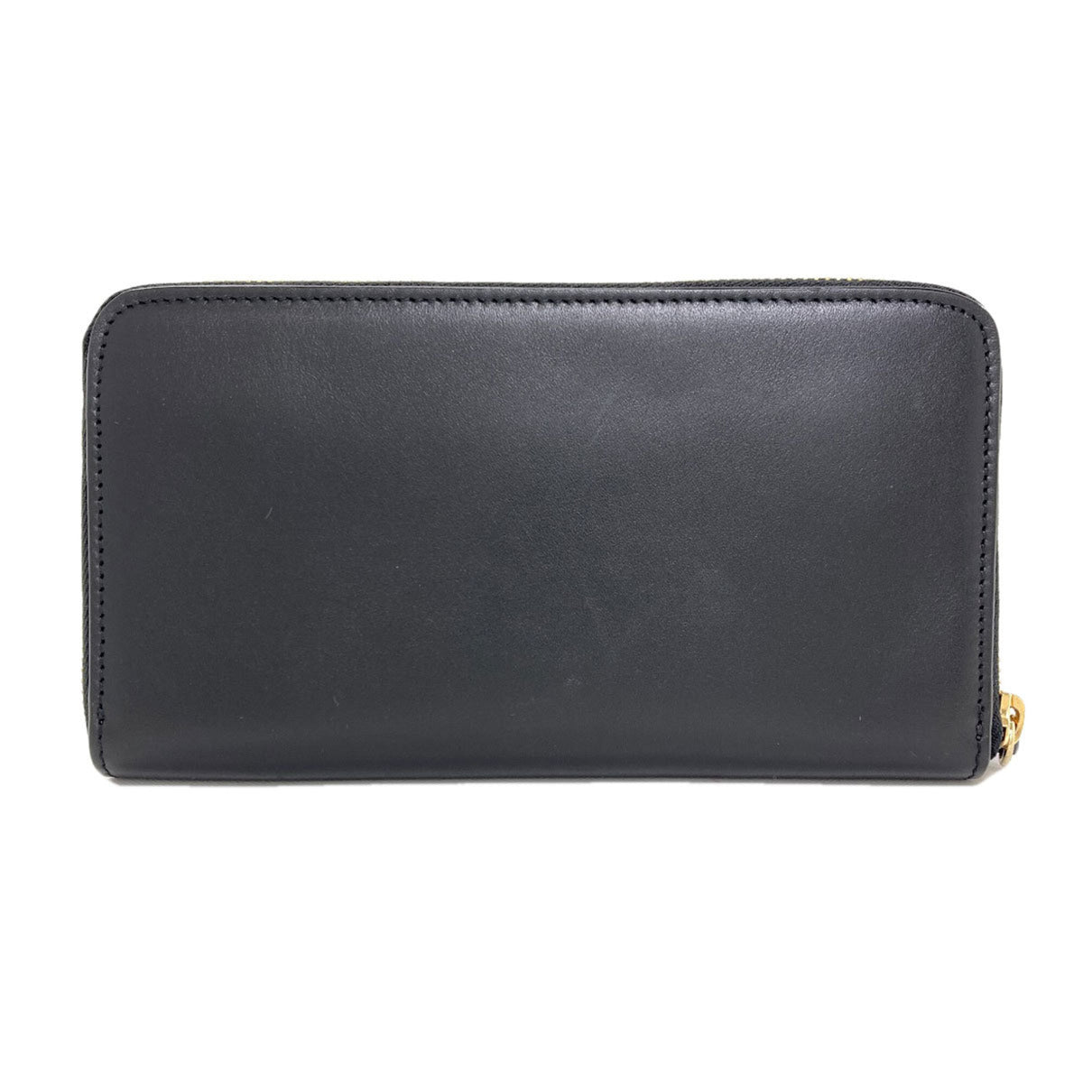 Jimmy Choo Black Leather Long Wallet (Bi-Fold) (Pre-Owned)