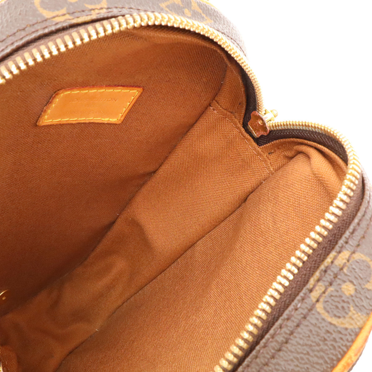 Louis Vuitton Brown Monogram Canvas Pochette Shoulder Bag Sling Bag (Pre-Owned)
