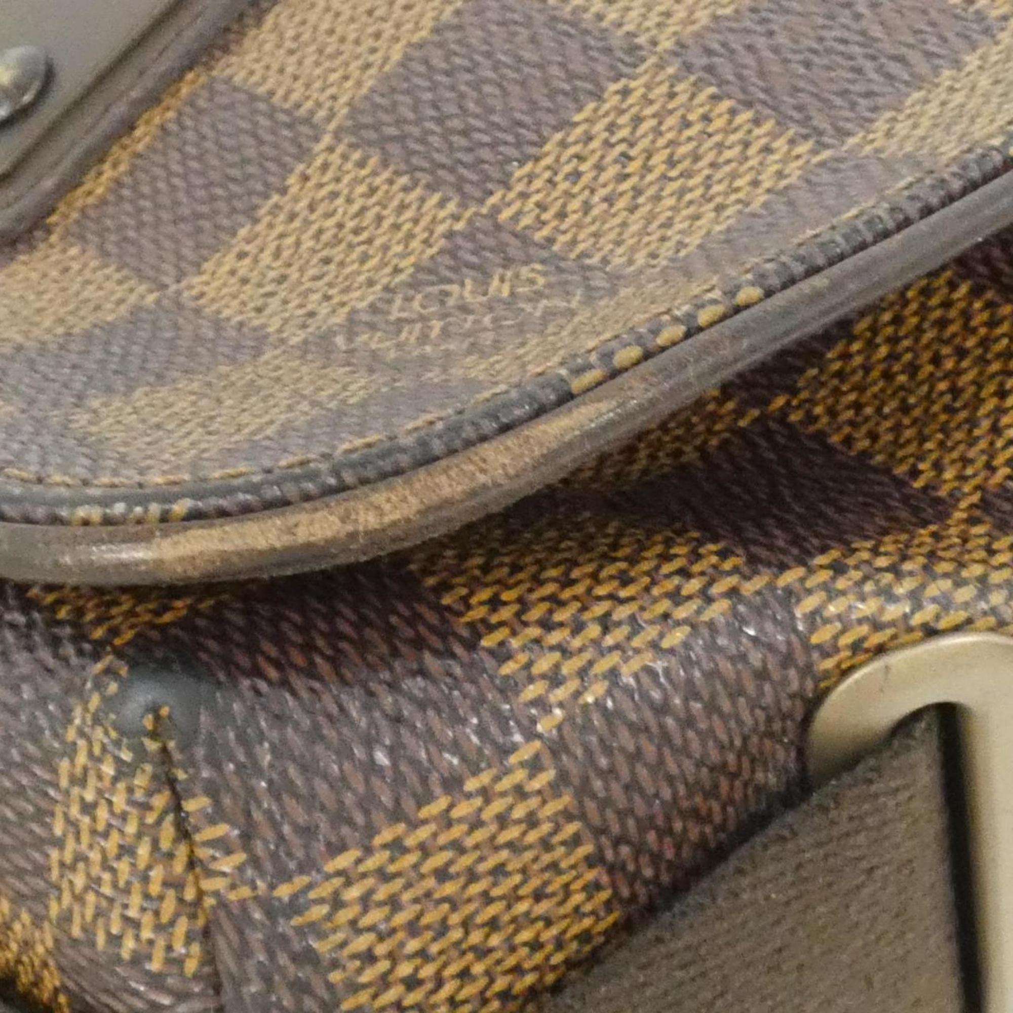 Louis Vuitton Brown Ebene Coated Canvas Shoulder Bag (Pre-Owned)