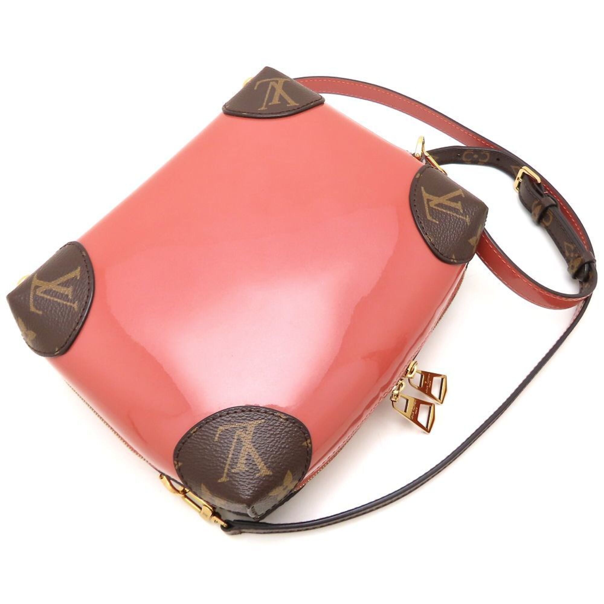 Louis Vuitton Monogram Vernis Brown Monogram Vernis Shoulder Bag (Pre-Owned)