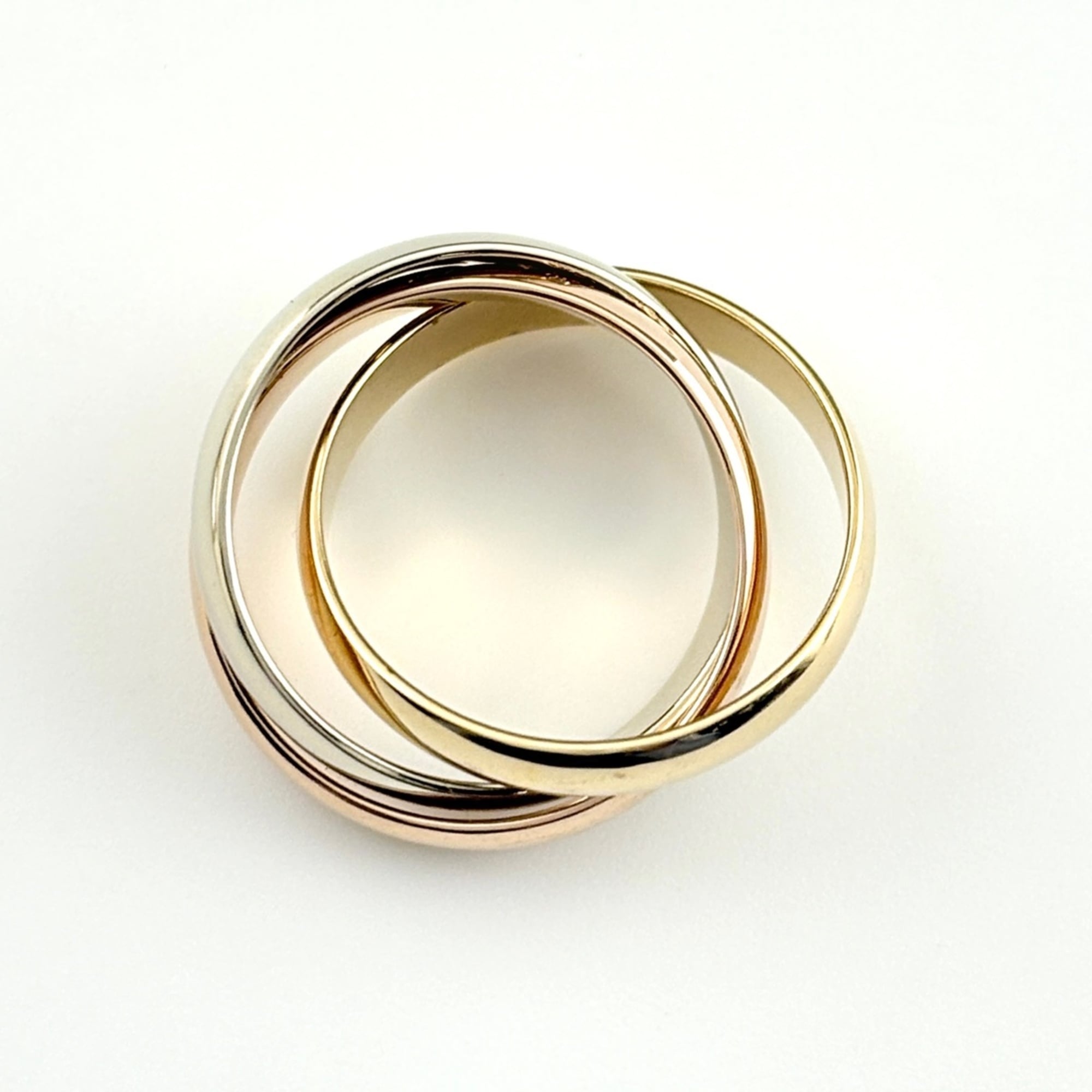 Cartier Yellow Gold (18K) Pink Gold (18K) White Gold (18K) Band Ring (Pre-Owned)