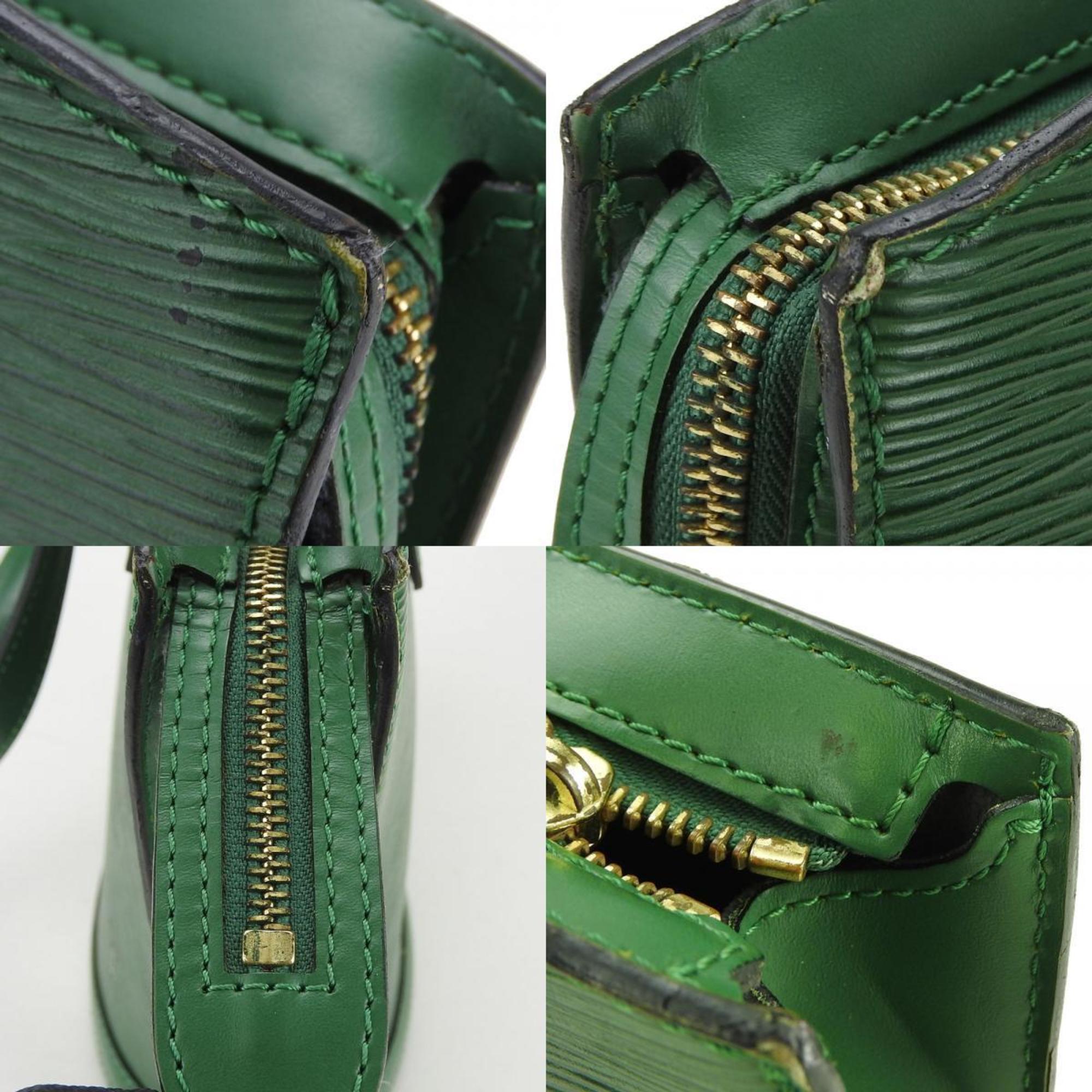 Louis Vuitton Borneo Green Epi Leather Handbag (Pre-Owned)