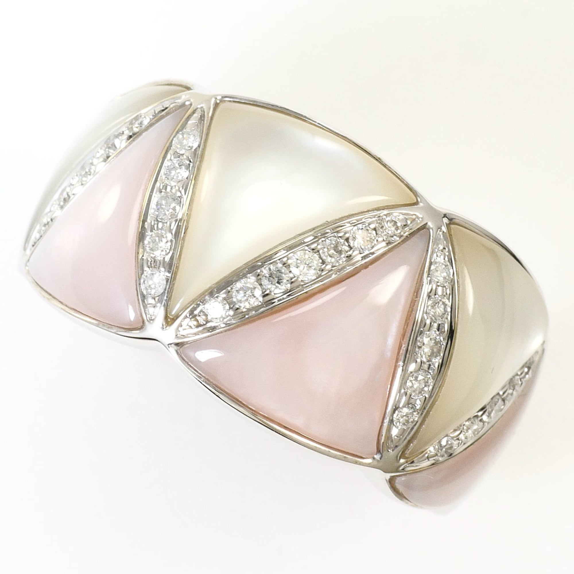 Unbranded White Gold White Gold (18K) Band Ring (Pre-Owned)