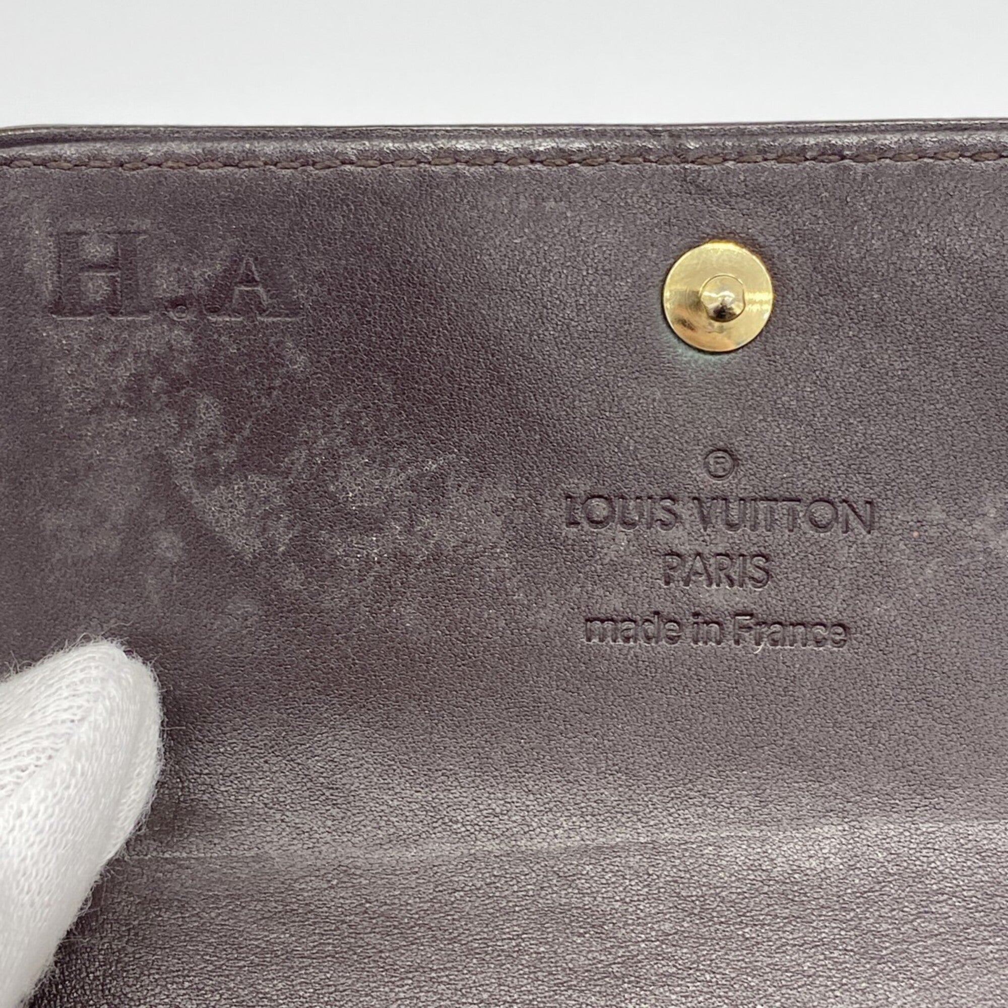 Louis Vuitton Amarante Wallet (Tri-Fold) (Pre-Owned)