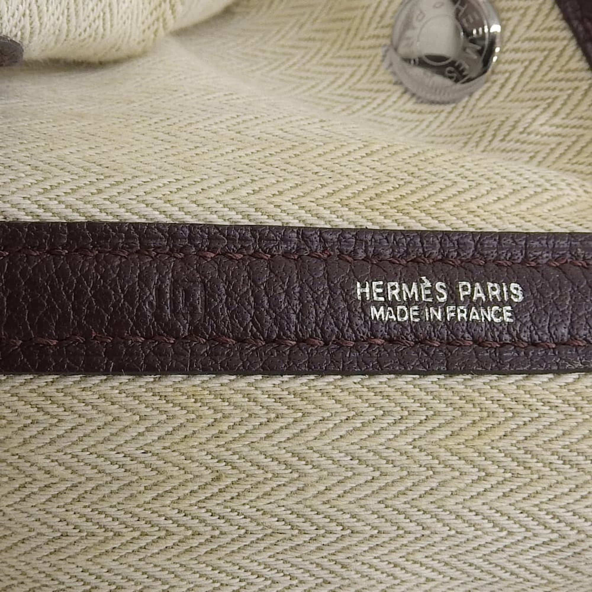 Hermes Bordeaux Negonda Leather Tote Bag (Pre-Owned)