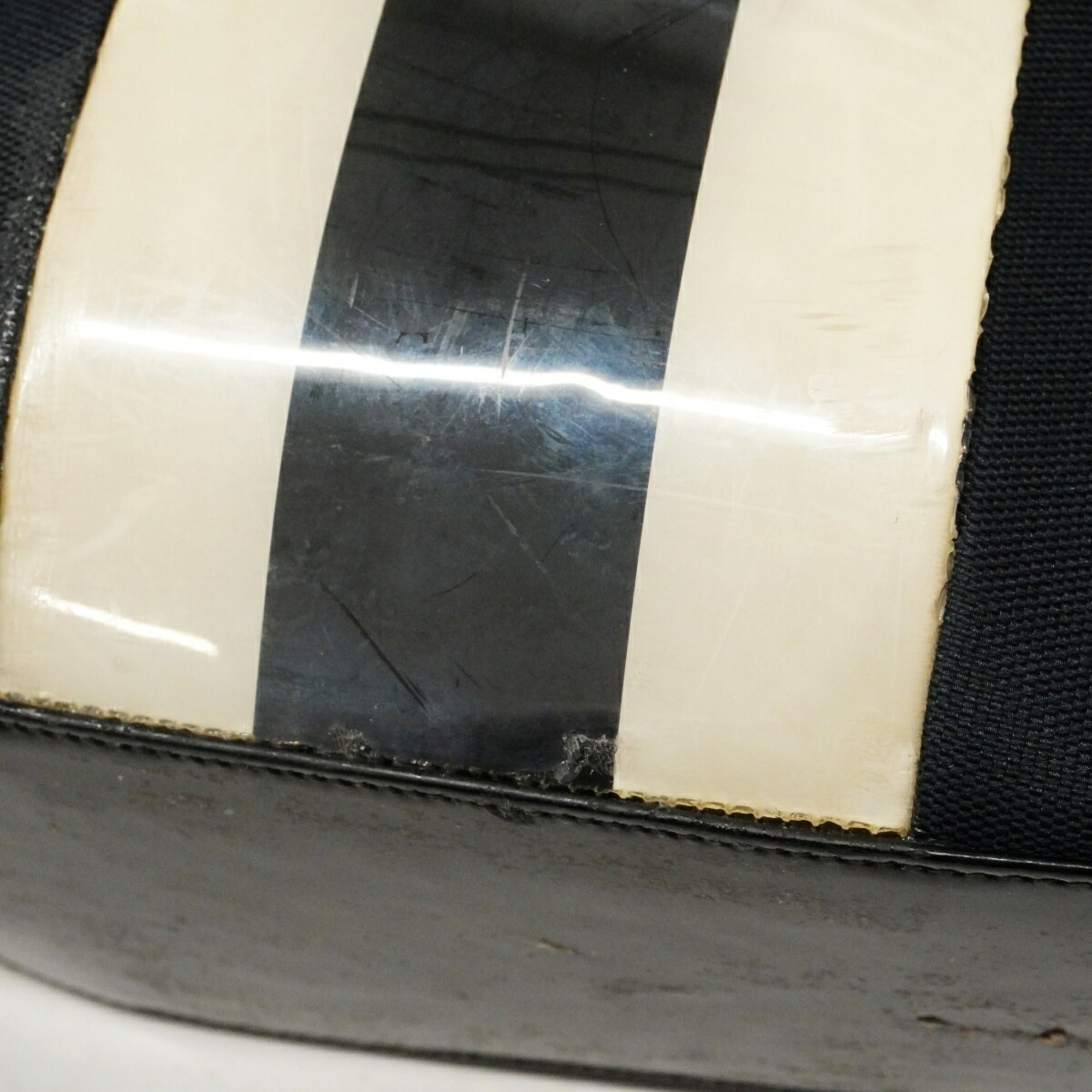 Gucci Black Navy Canvas Tote Bag (Pre-Owned)