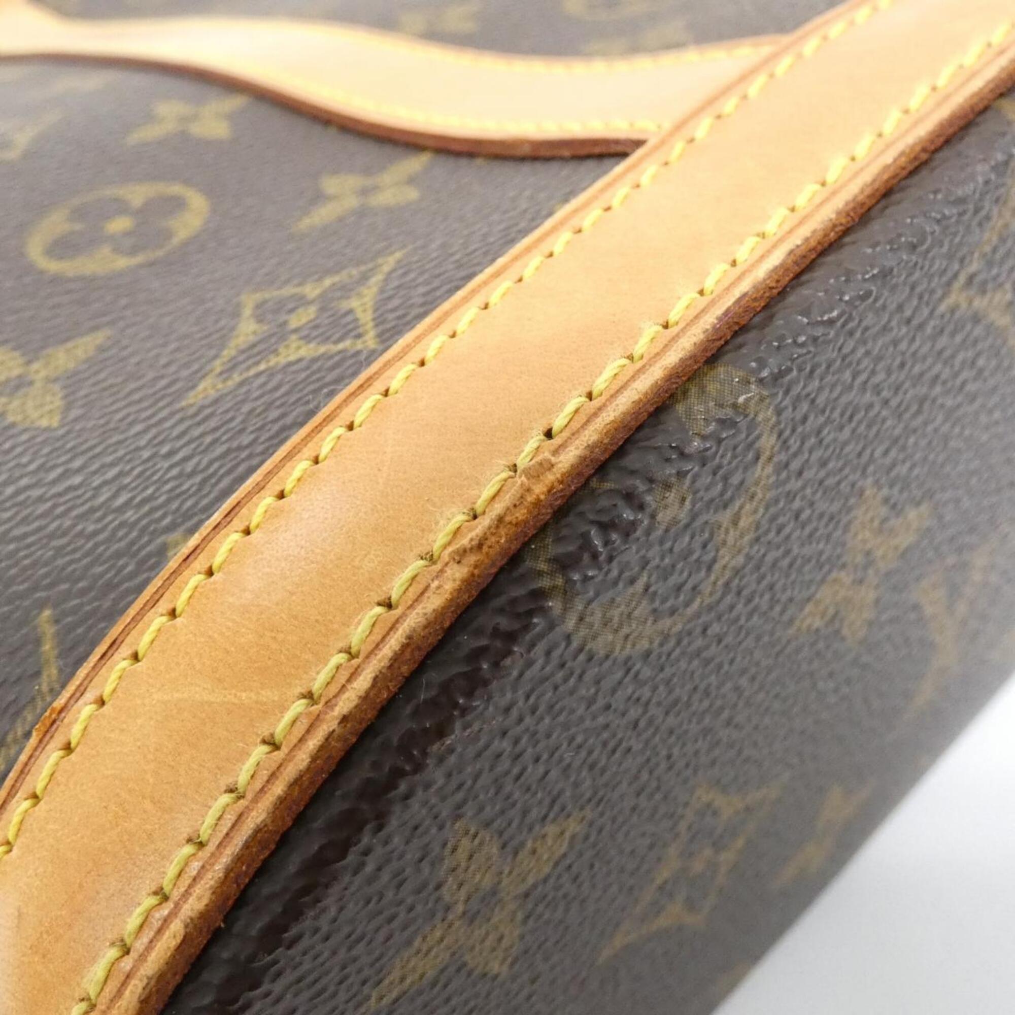 Louis Vuitton Brown Coated Canvas Handbag (Pre-Owned)