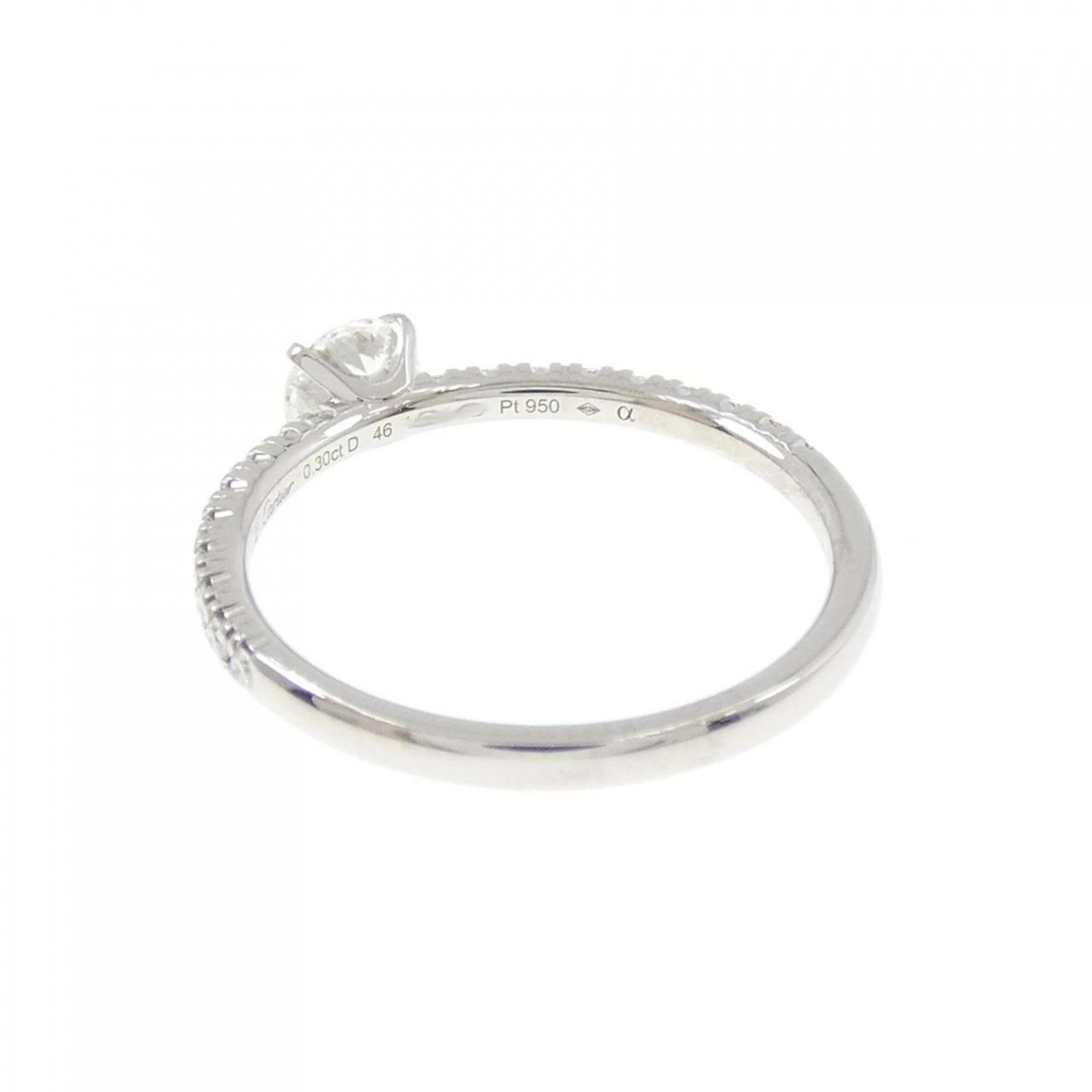 Cartier Platinum 950 Band Ring (Pre-Owned)