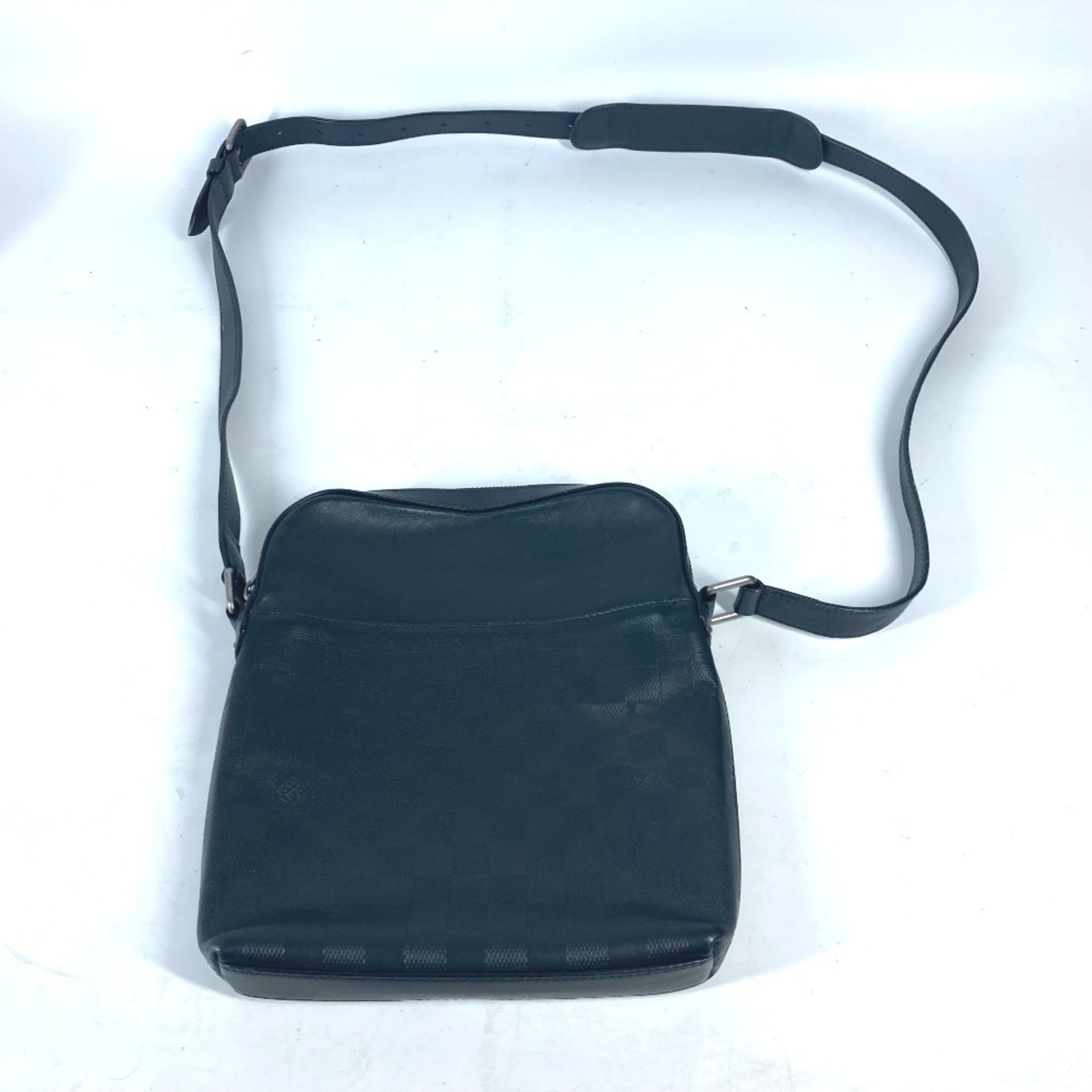 Louis Vuitton Black Galle Onyx Damier Infini Pochette Shoulder Bag (Pre-Owned)