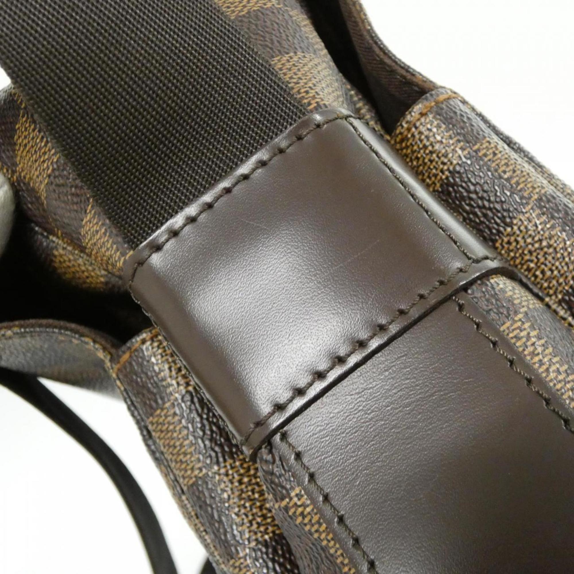 Louis Vuitton Ebene Coated Canvas Shoulder Bag (Pre-Owned)