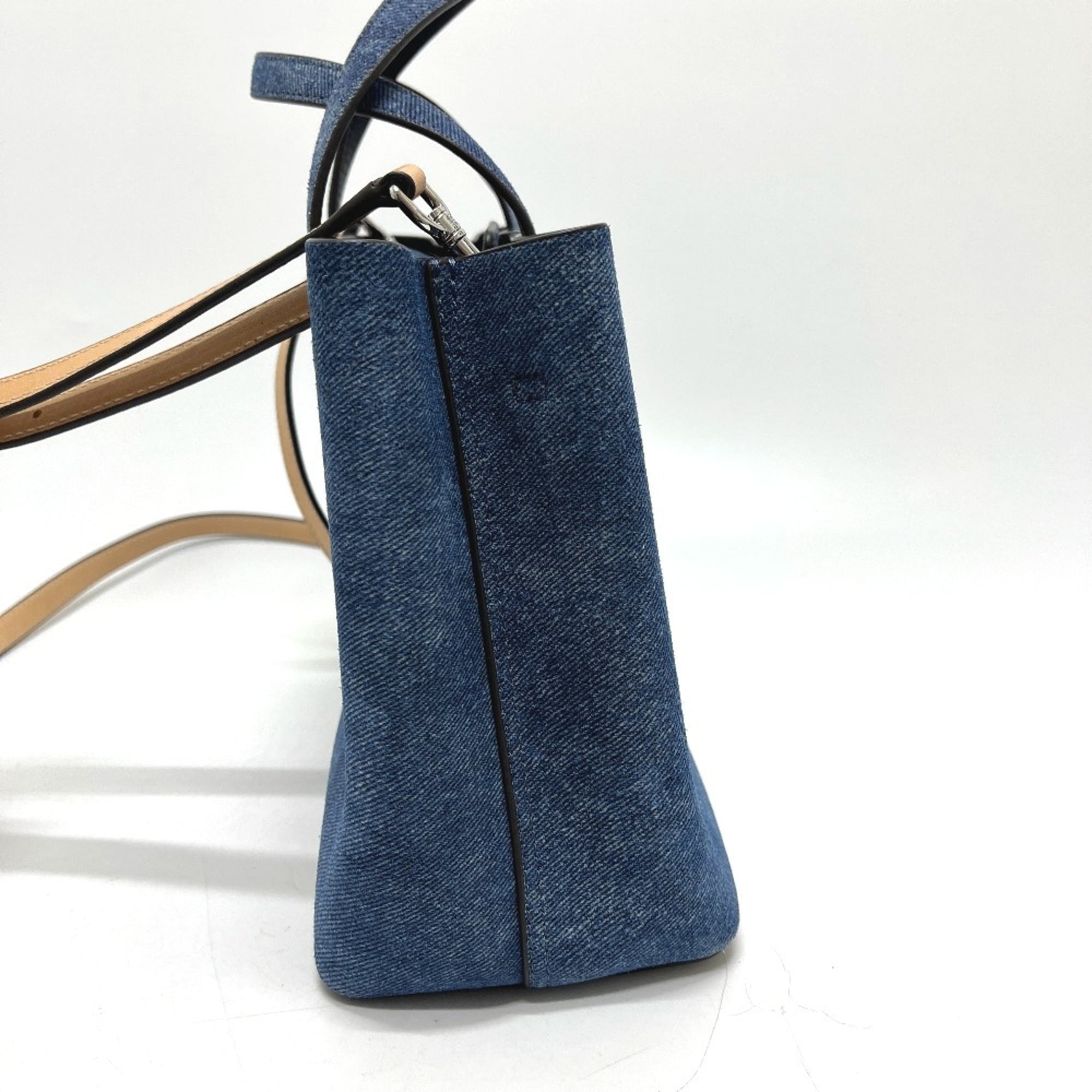 Tory Burch Blue Denim Tote Bag (Pre-Owned)