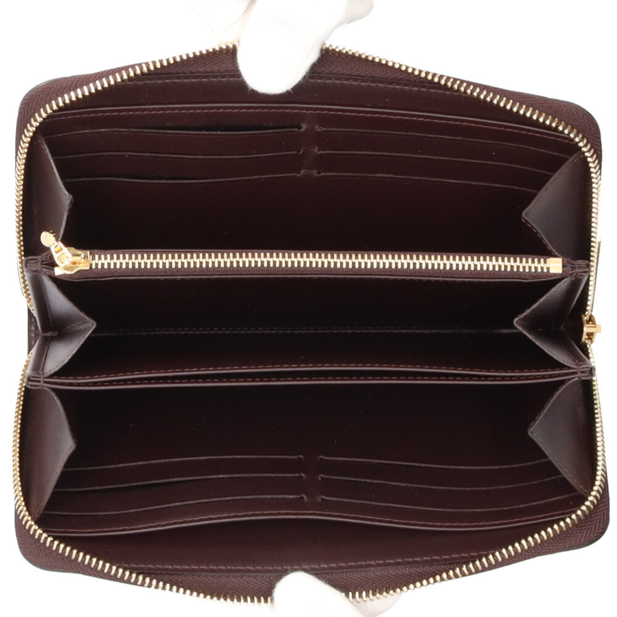 Louis Vuitton Monogram Vernis Amarante Purple Monogram Vernis Long Wallet (Bi-Fold) (Pre-Owned)