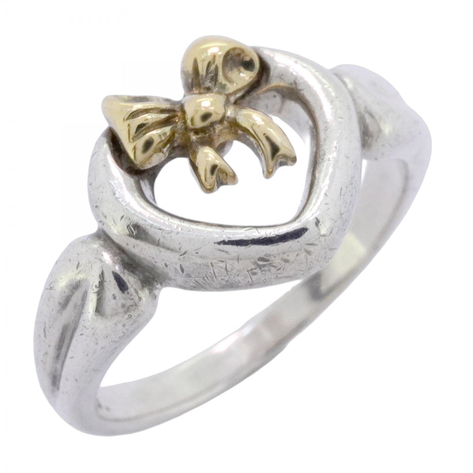 Tiffany Yellow Gold (18K) Silver 925 Band Ring (Pre-Owned)