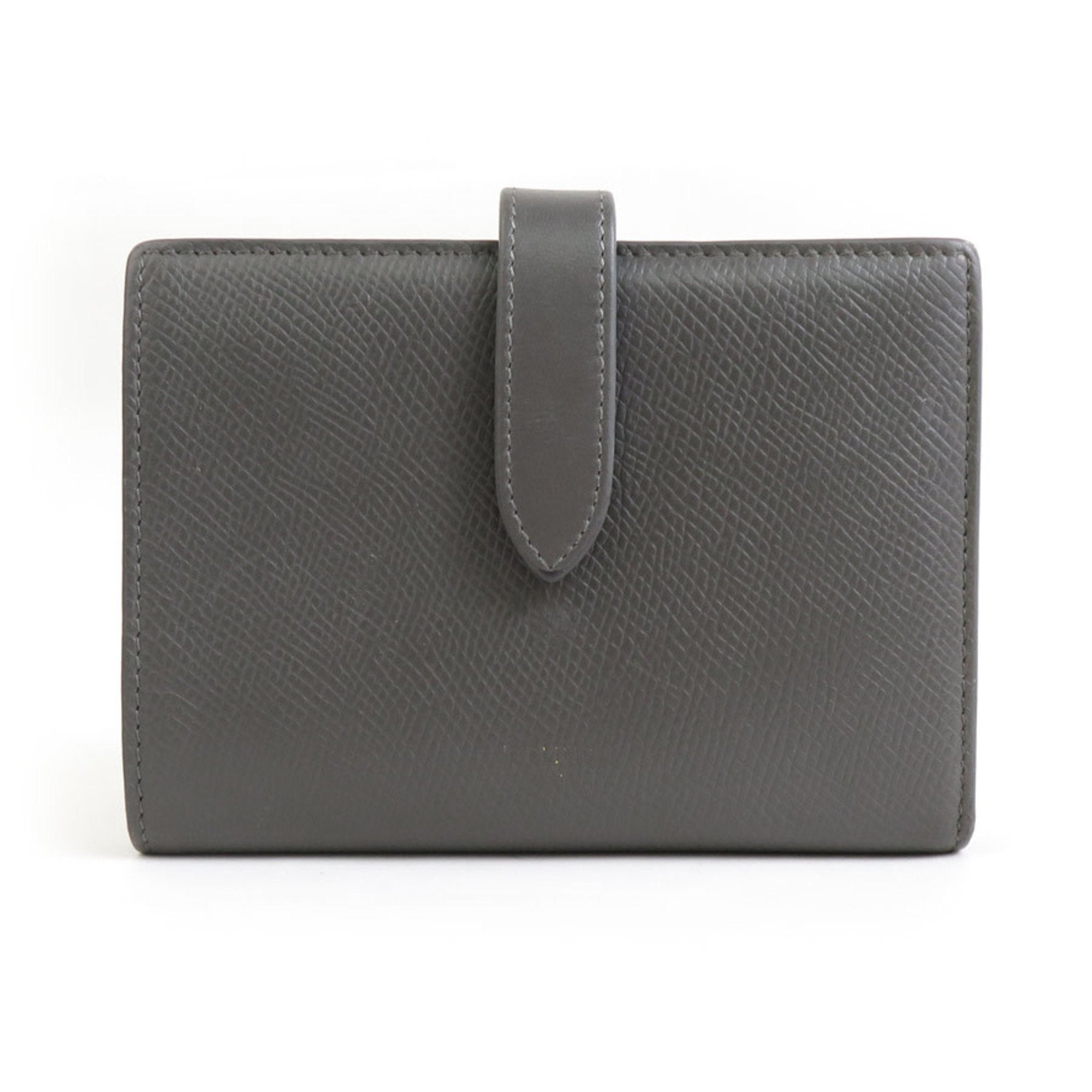 Celine Gray Leather Wallet (Bi-Fold) (Pre-Owned)