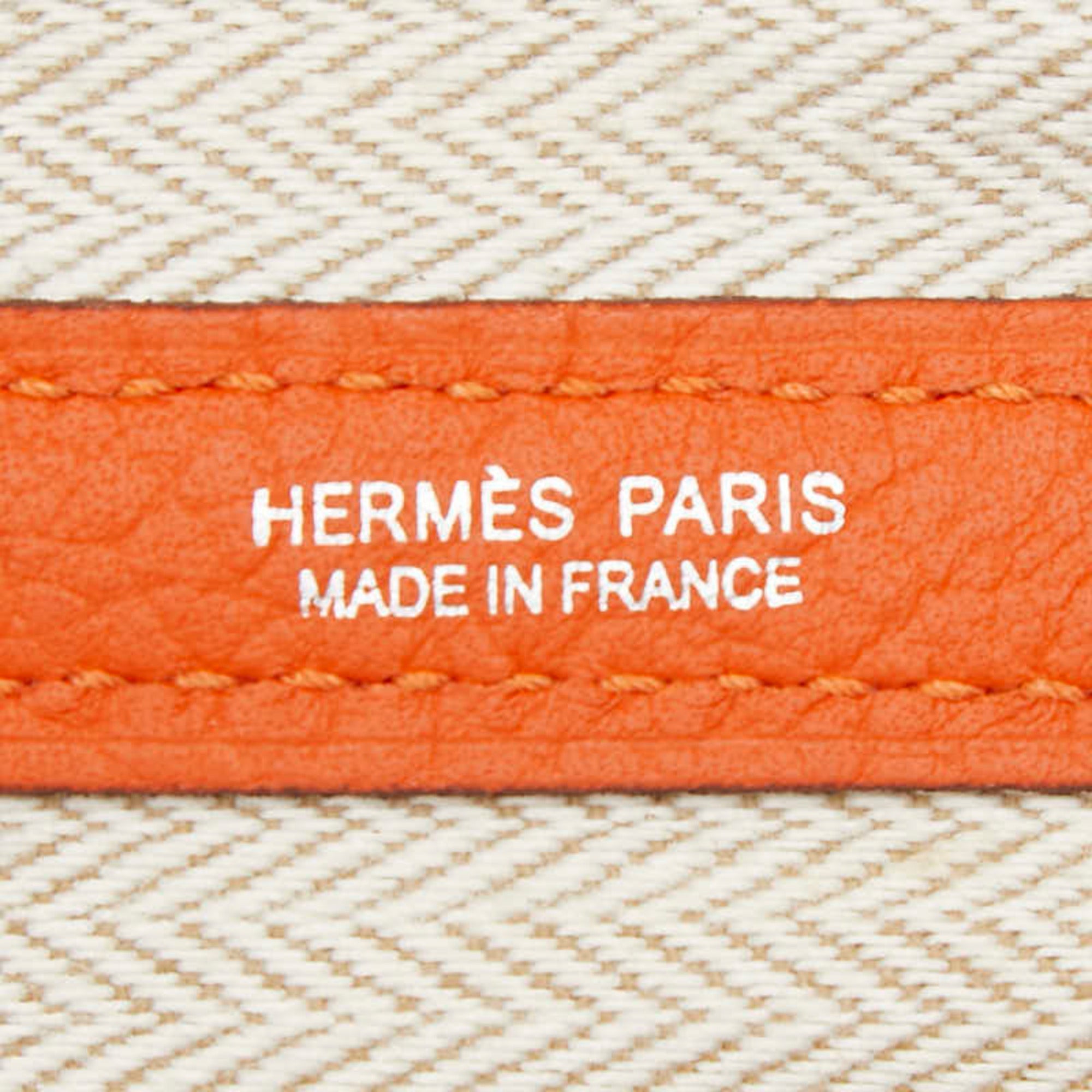 Hermes Capucine Orange Country Leather Handbag Tote Bag (Pre-Owned)