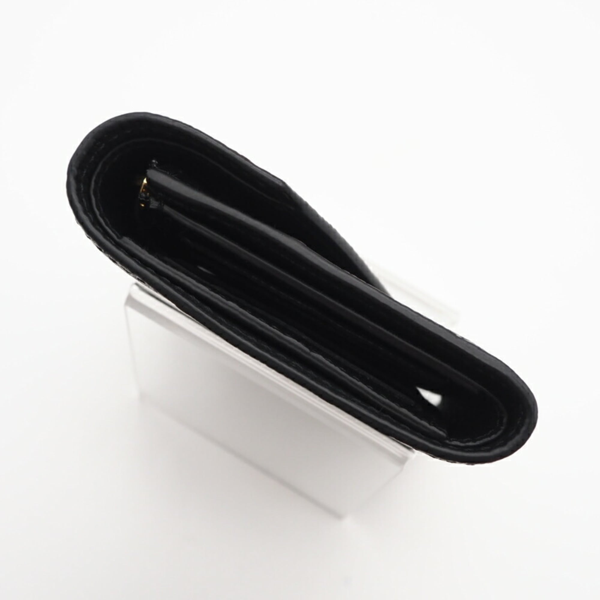 Louis Vuitton Empreinte Black Leather Wallet (Tri-Fold) (Pre-Owned)