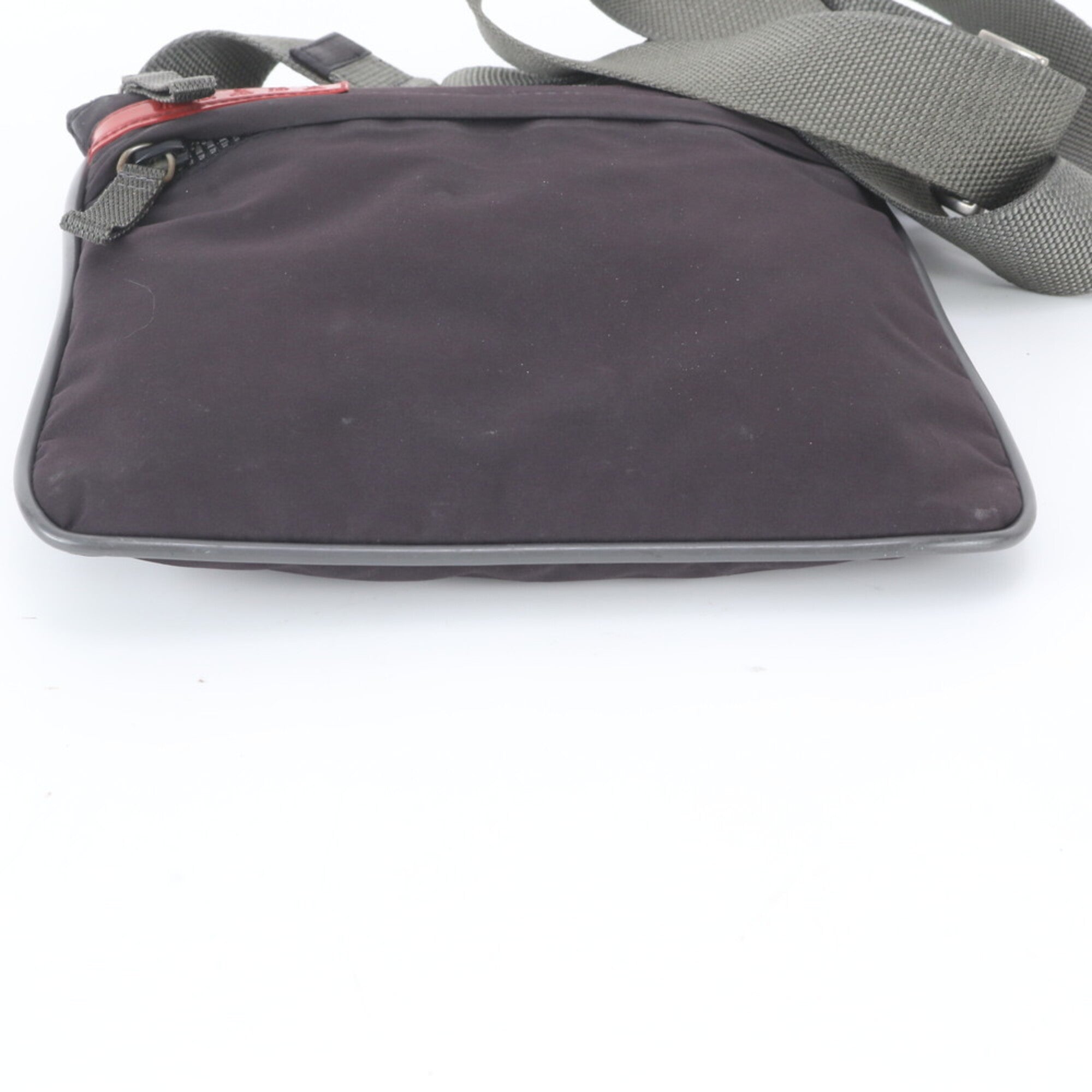Pradasports Black Messenger Bag Shoulder Bag Tote Bag (Pre-Owned)
