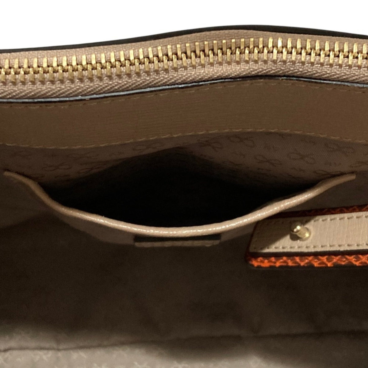 Anya Hindmarch Beige Leather Shoulder Bag Tote Bag (Pre-Owned)