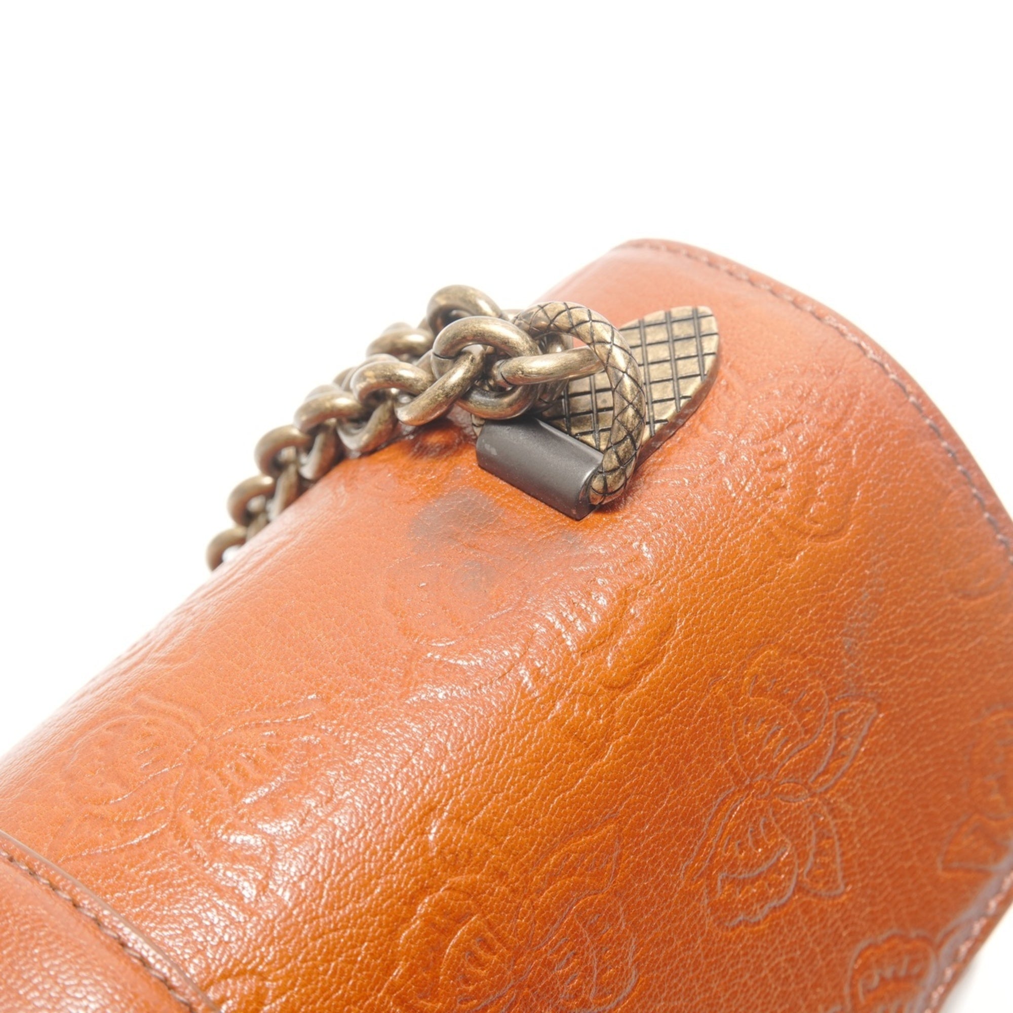 Bottega Veneta Brown Shoulder Bag (Pre-Owned)