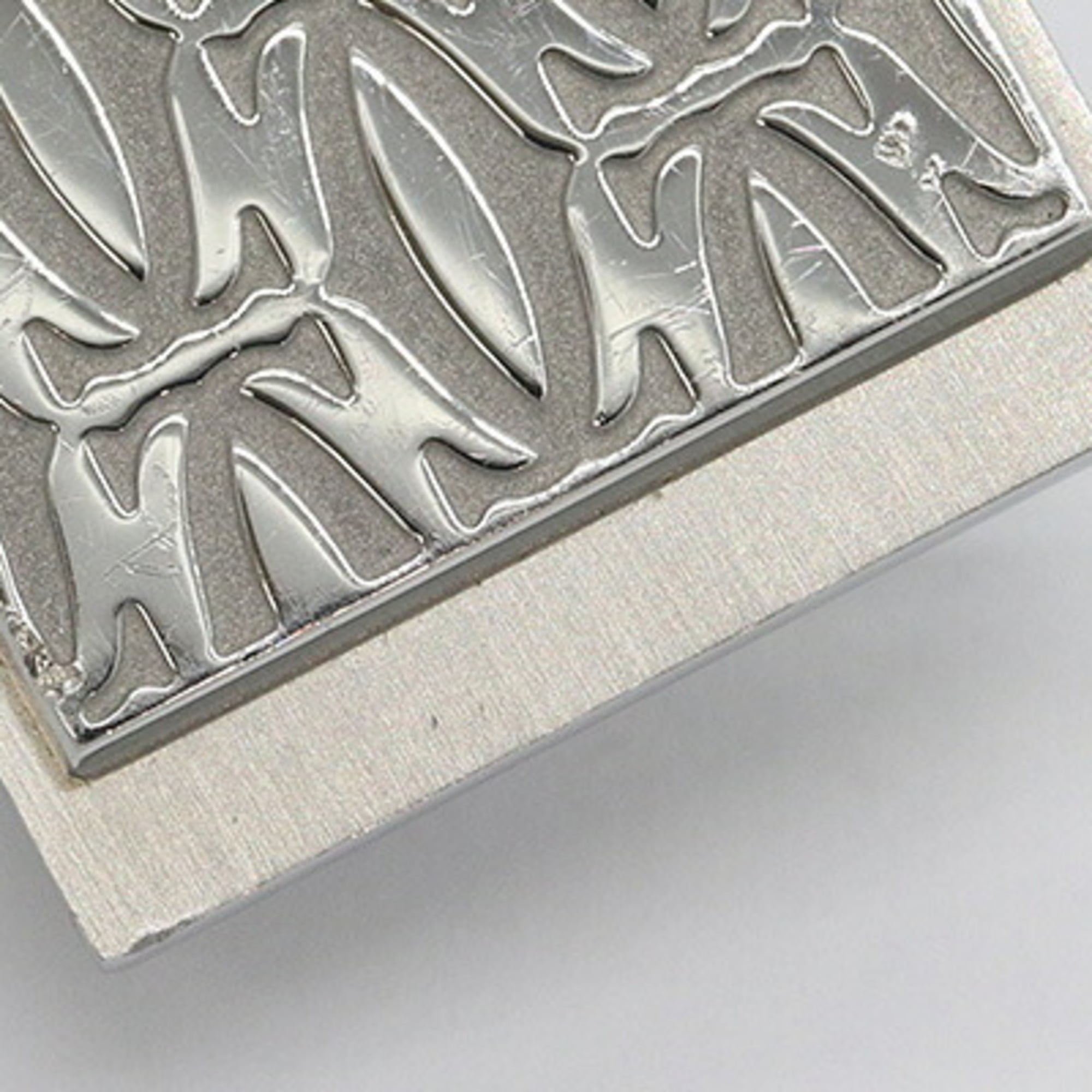 Cartier C De Cartier Silver Stainless Steel Money Clip (Pre-Owned)