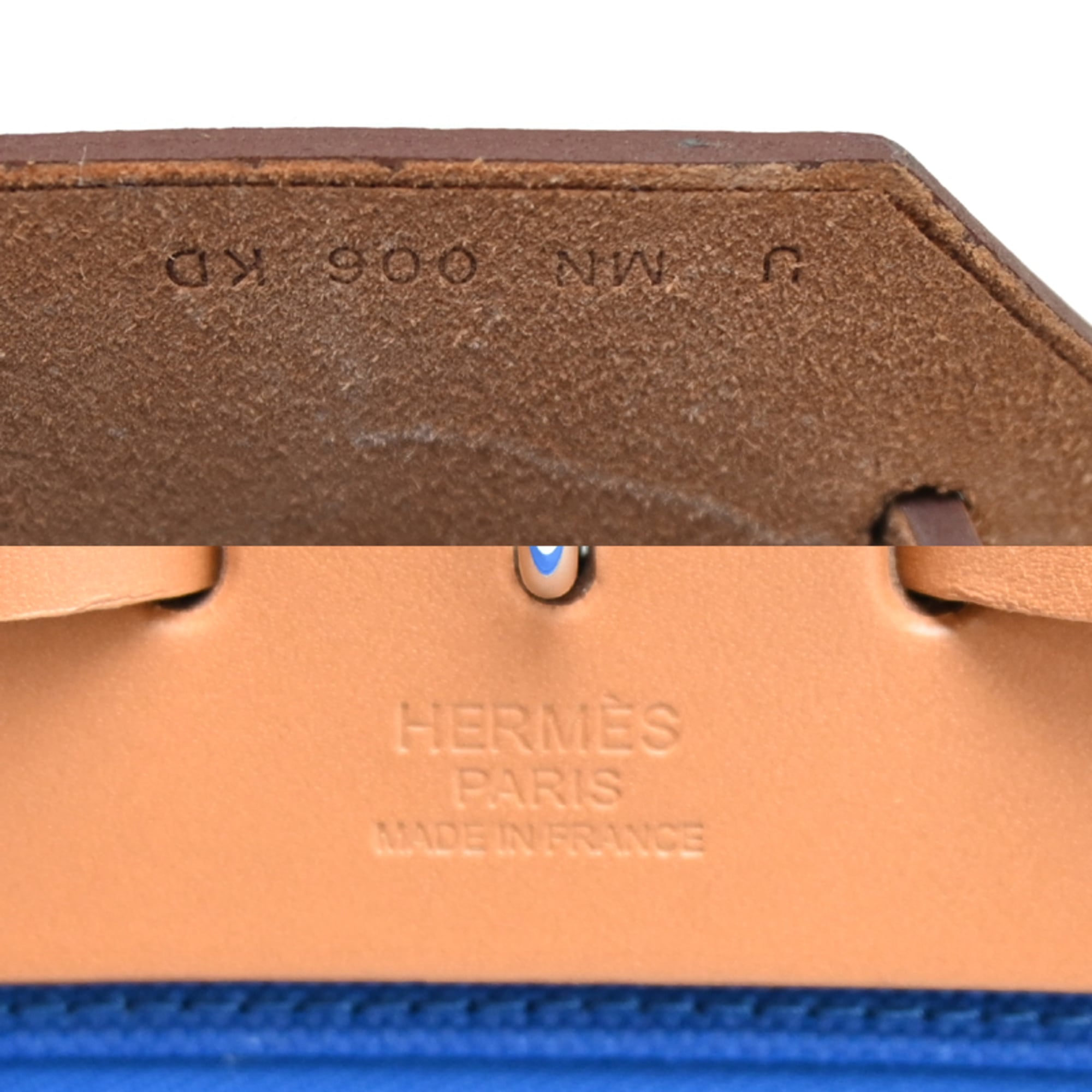 Hermes Blue Handbag Pouch (Pre-Owned)