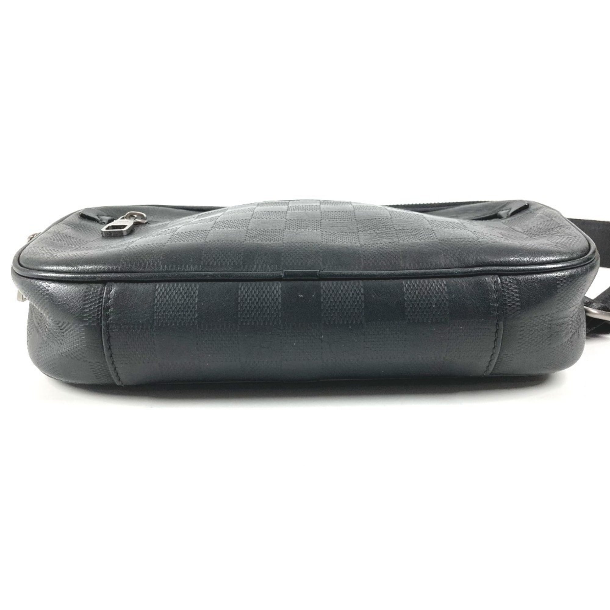 Louis Vuitton Black Onyx Damier Infini Handbag Sling Bag (Pre-Owned)