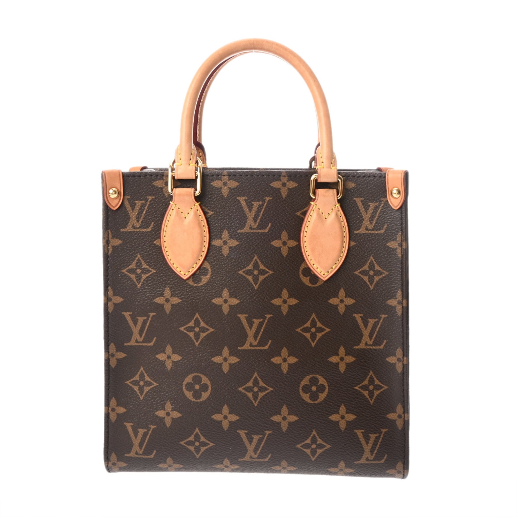 Louis Vuitton Brown Monogram Canvas Tote Bag (Pre-Owned)