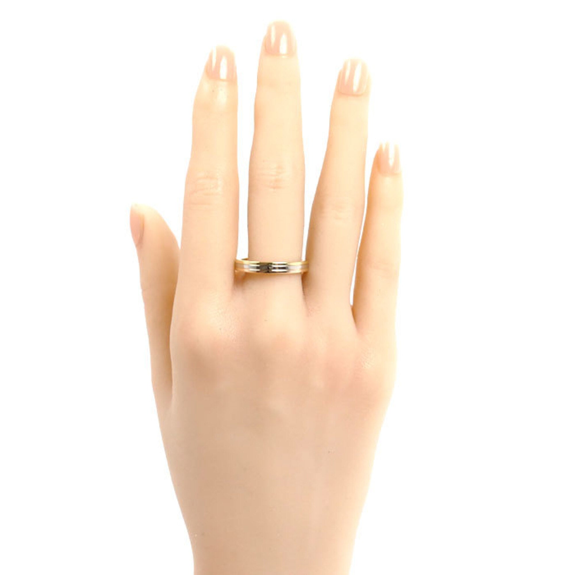 Cartier Yellow Gold (18K) Pink Gold (18K) White Gold (18K) Band Ring (Pre-Owned)
