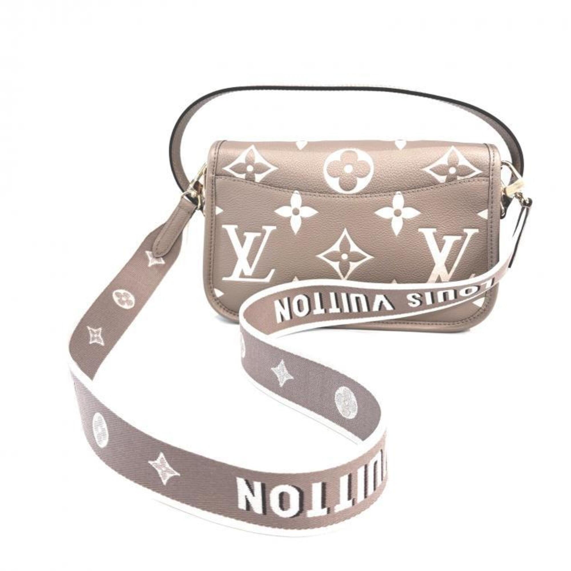 Louis Vuitton Beige Ivory Tourterelle Shoulder Bag (Pre-Owned)
