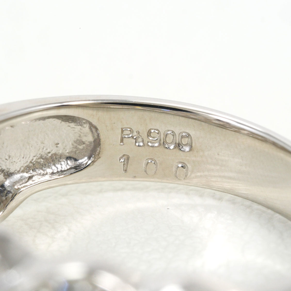 Unbranded Platinum Platinum 900 Band Ring (Pre-Owned)
