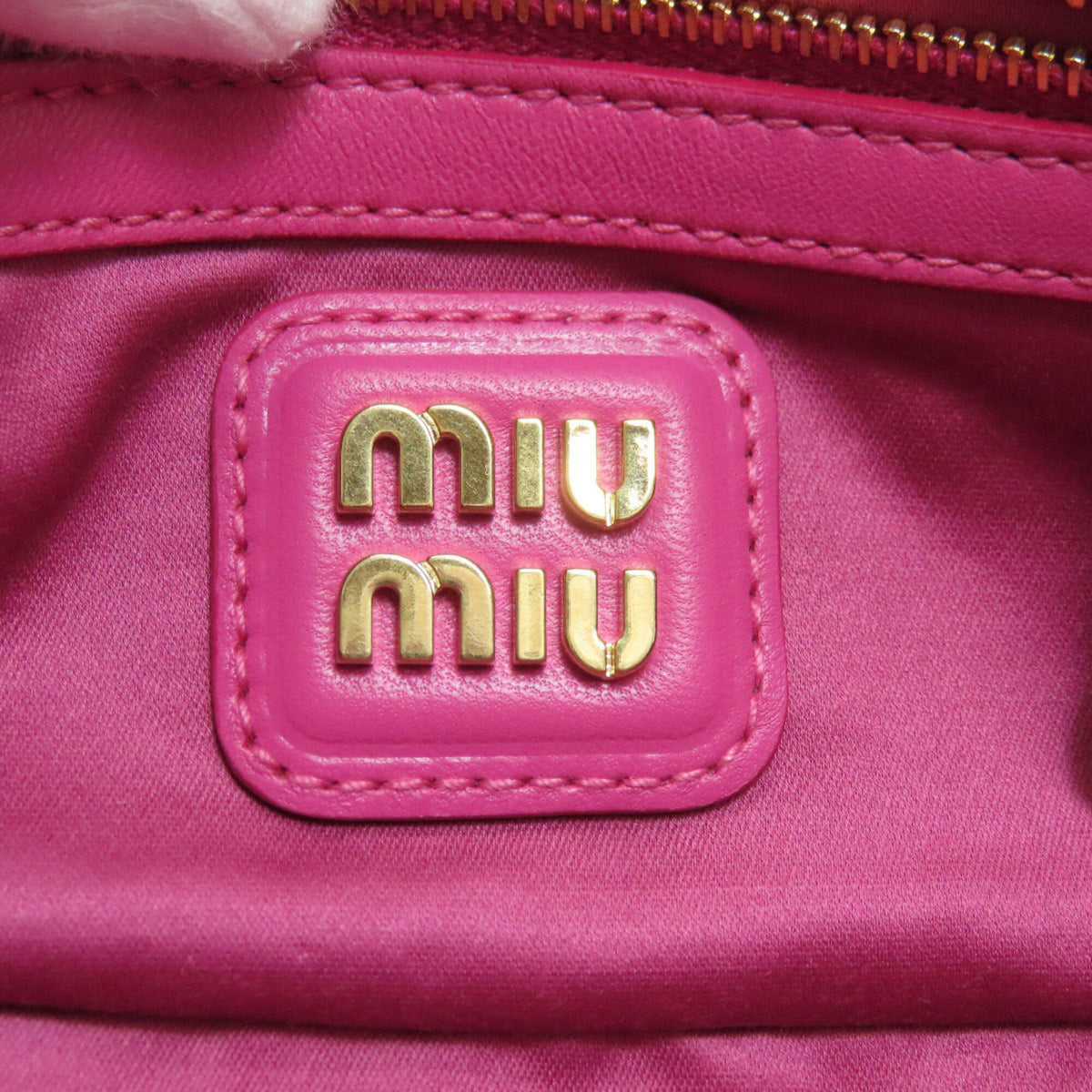 Miu Miu Pink Leather Handbag (Pre-Owned)