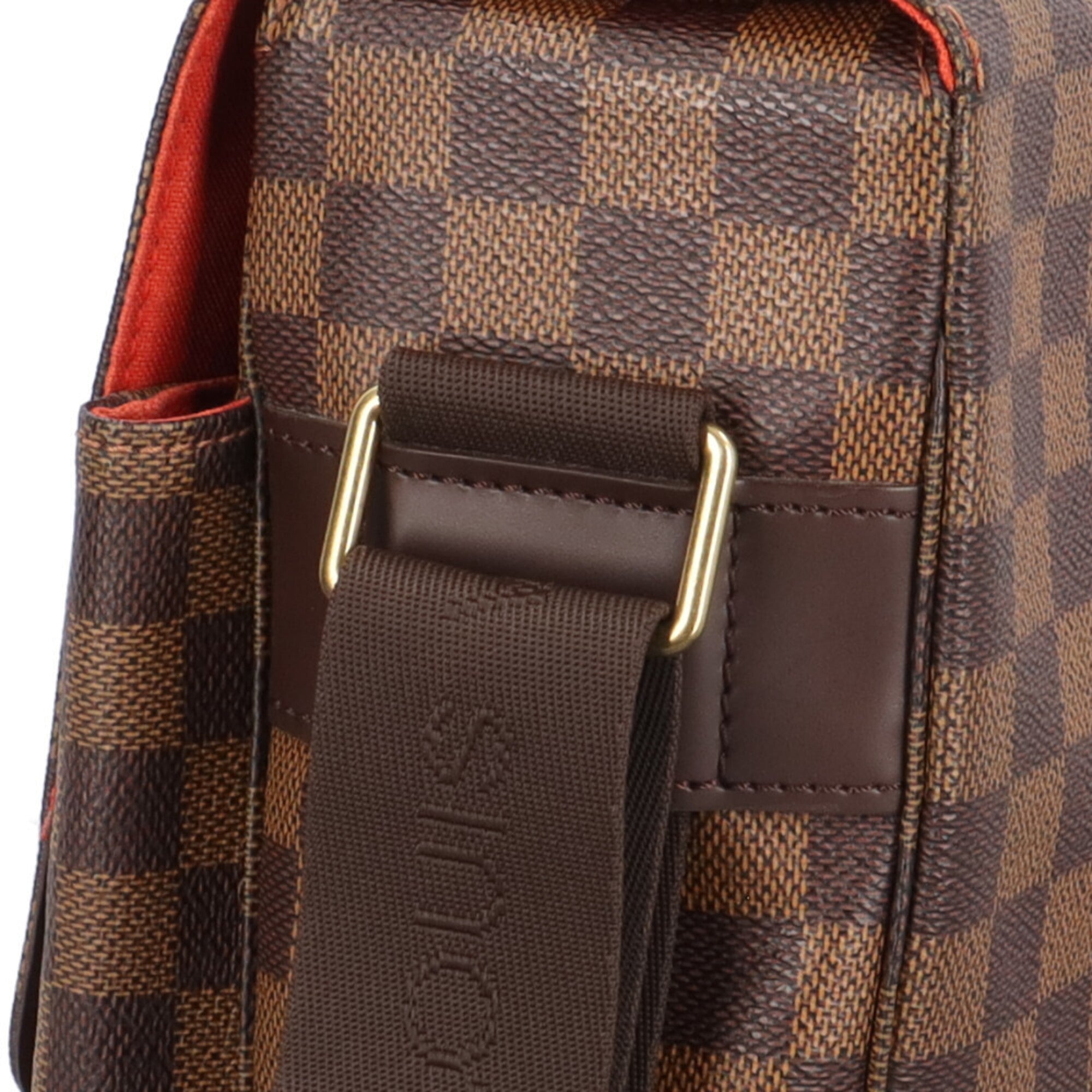 Louis Vuitton Damier Brown Damier Canvas Handbag Shoulder Bag (Pre-Owned)