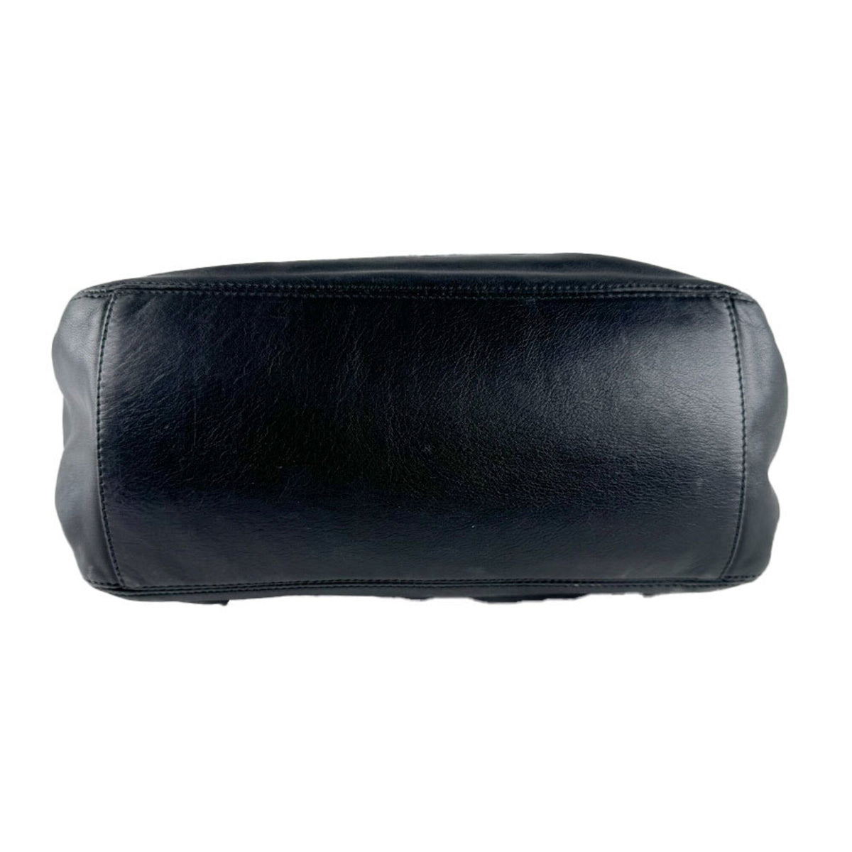 Chanel Black Leather Handbag (Pre-Owned)