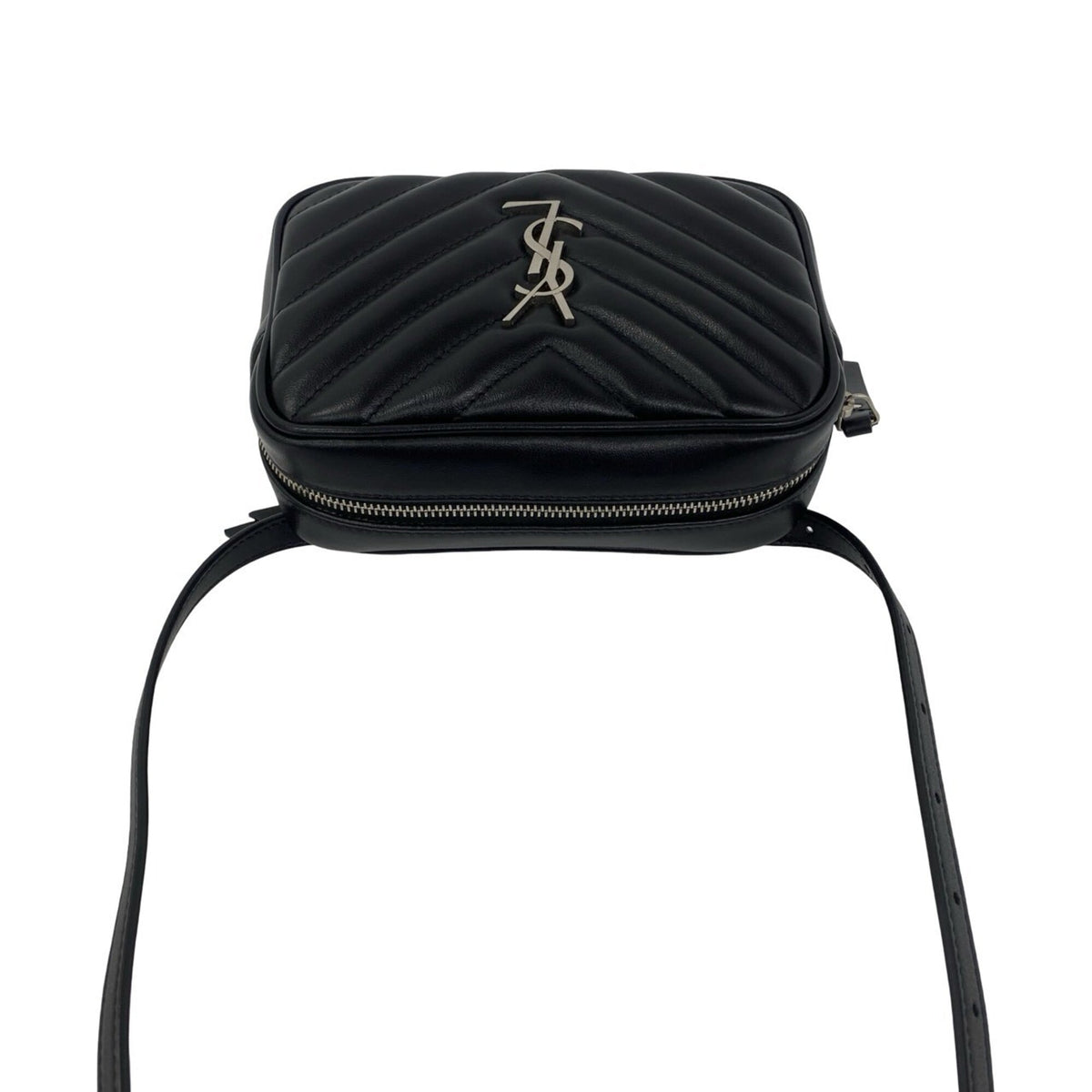 Saint Laurent Black Leather Sling Bag (Pre-Owned)