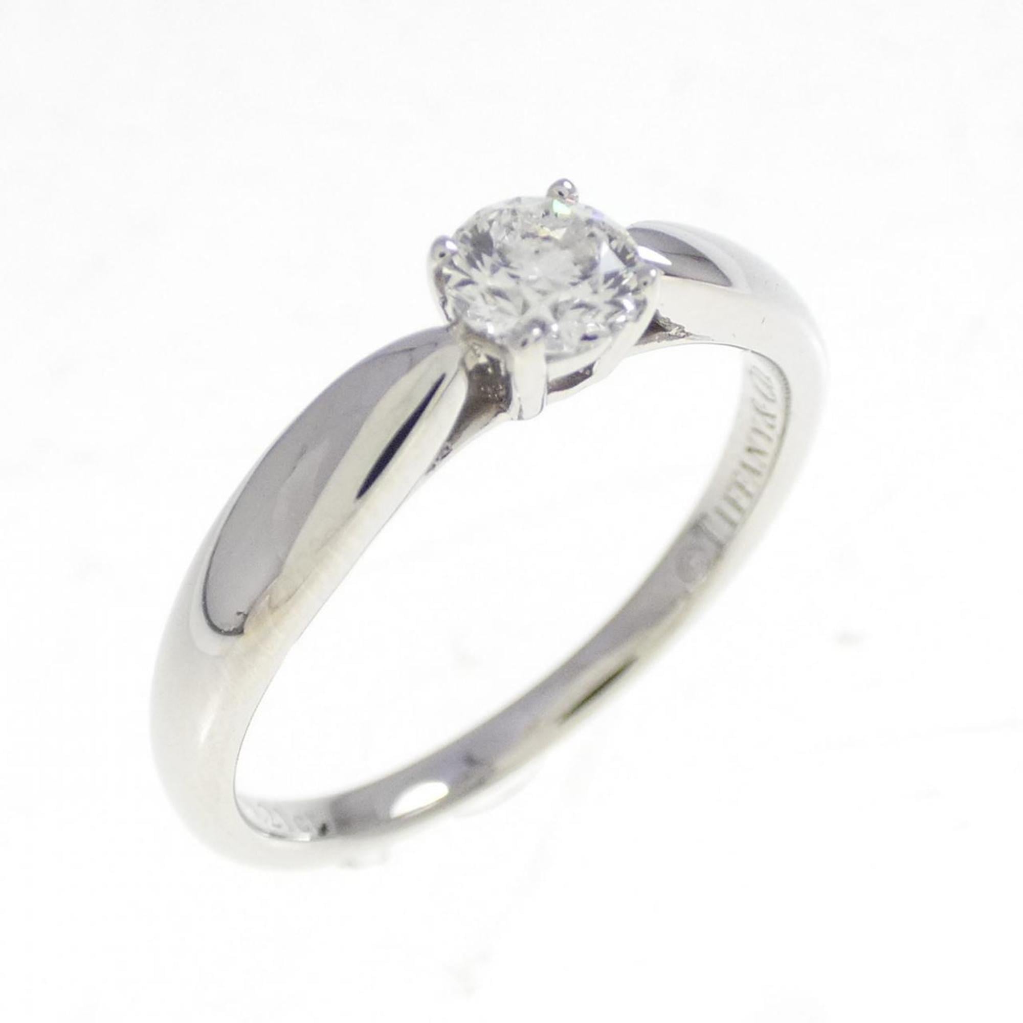 Tiffany Platinum Platinum 950 Band Ring (Pre-Owned)