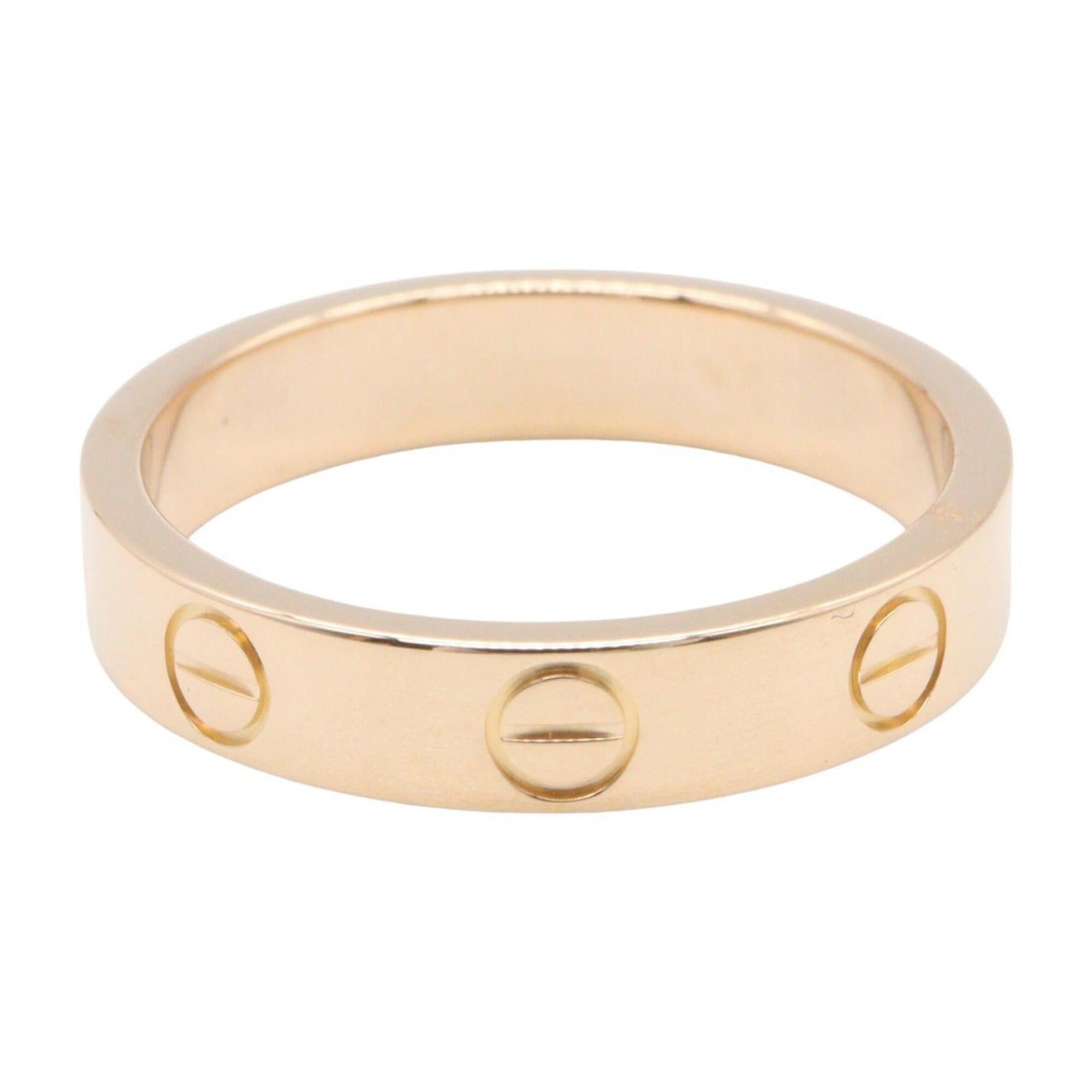 Cartier Gold Pink Gold (18K) Band Ring (Pre-Owned)