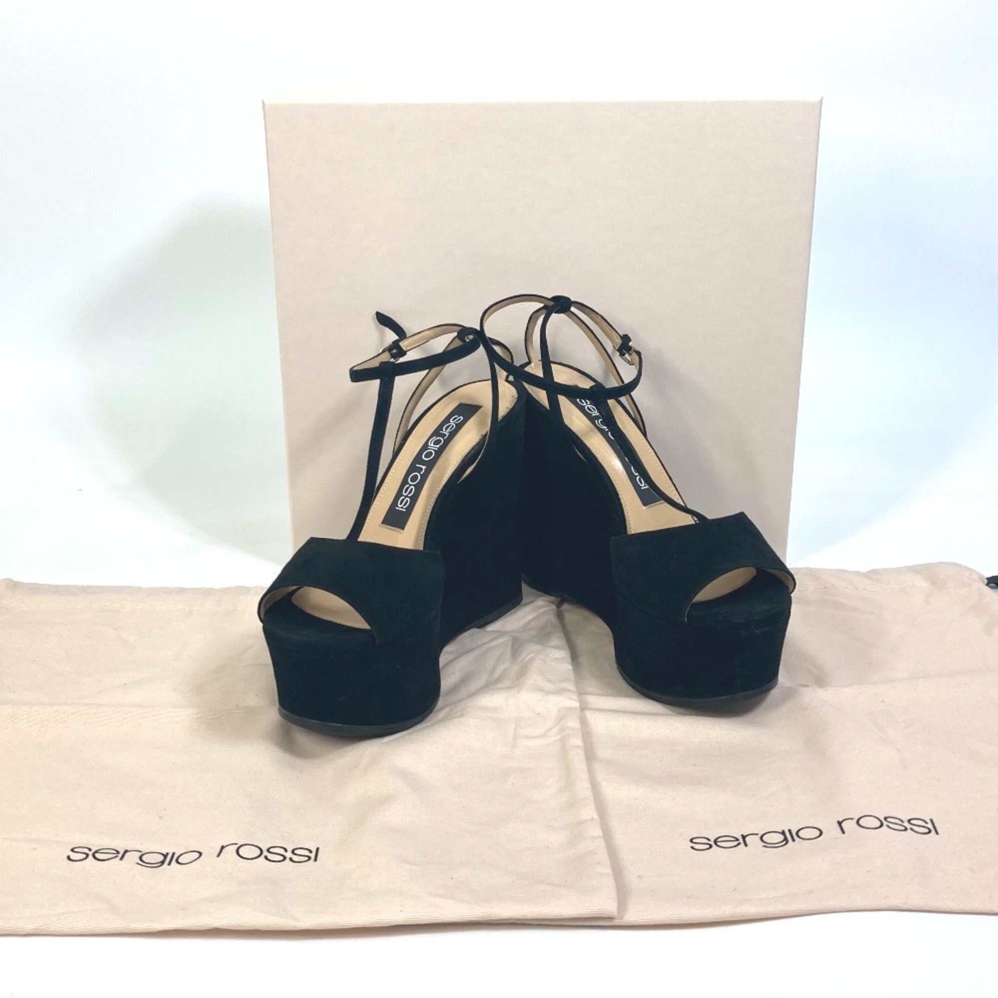 Sergio Rossi Black Mules (Pre-Owned)