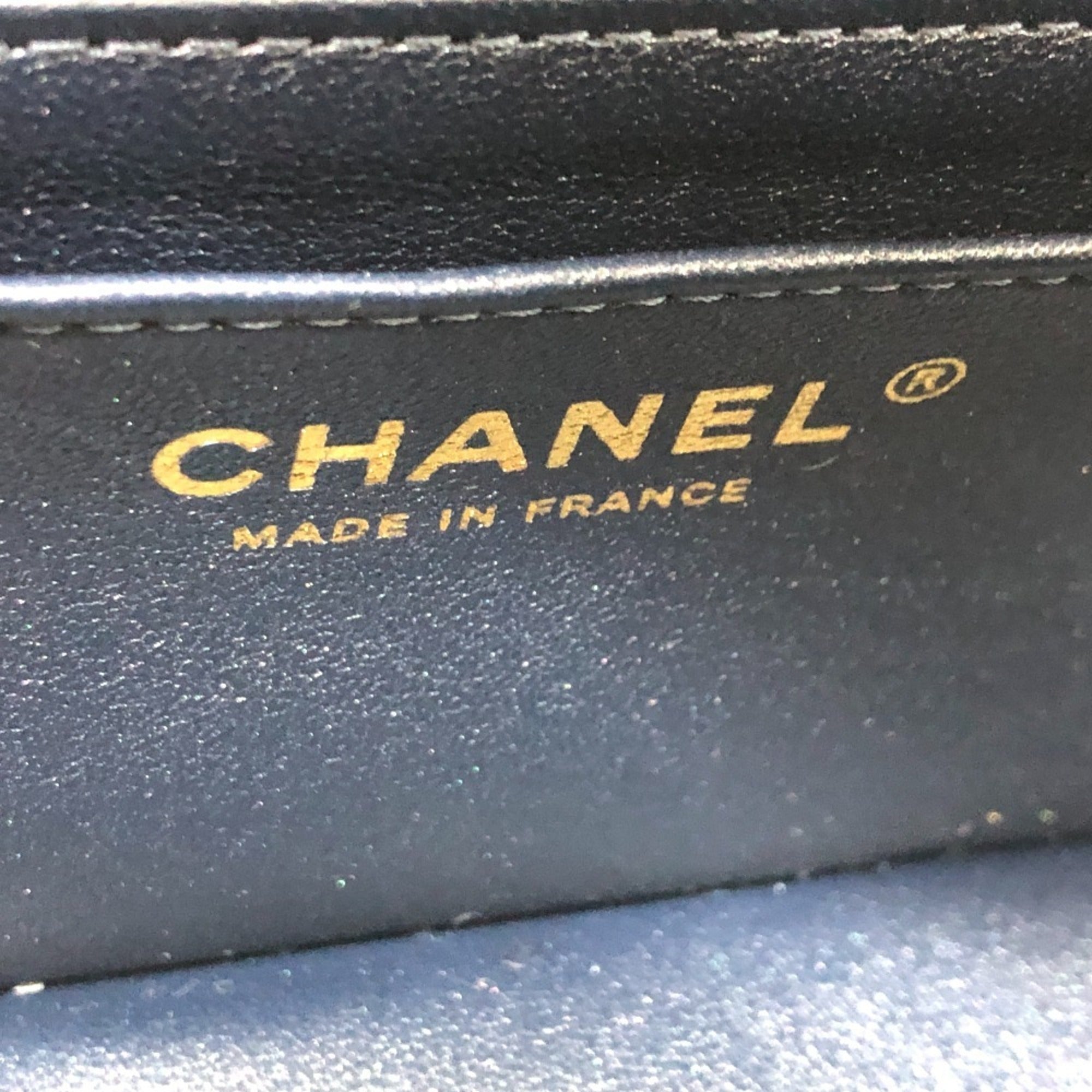 Chanel Matelasse Blue Denim Shoulder Bag (Pre-Owned)